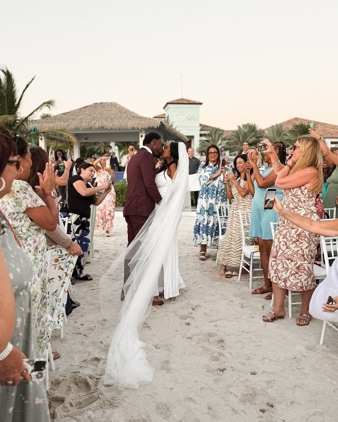 Your destination wedding awaits at Sandals Royal Curaçao. 💍
Plan a beautiful wedding on the sand with local vendors, personal touches, and memories to last a lifetime with the help of our travel agency. 💖 🌊 #TravelBetter #SandalsRoyalCuraçao