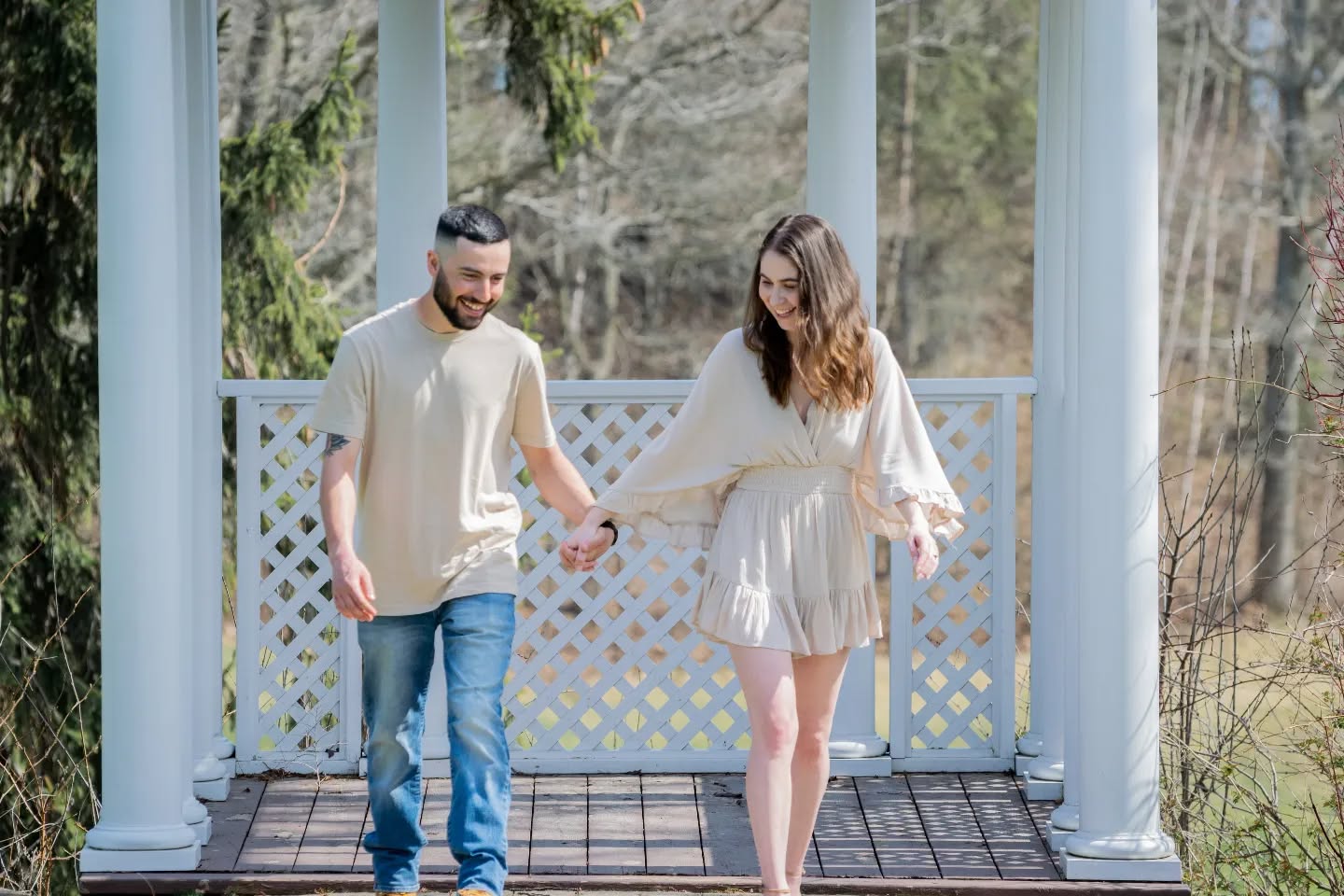 #engagementshoot #engaged #springhassprung #photography #torontophotographer #gtaphotographer #shesaidyes