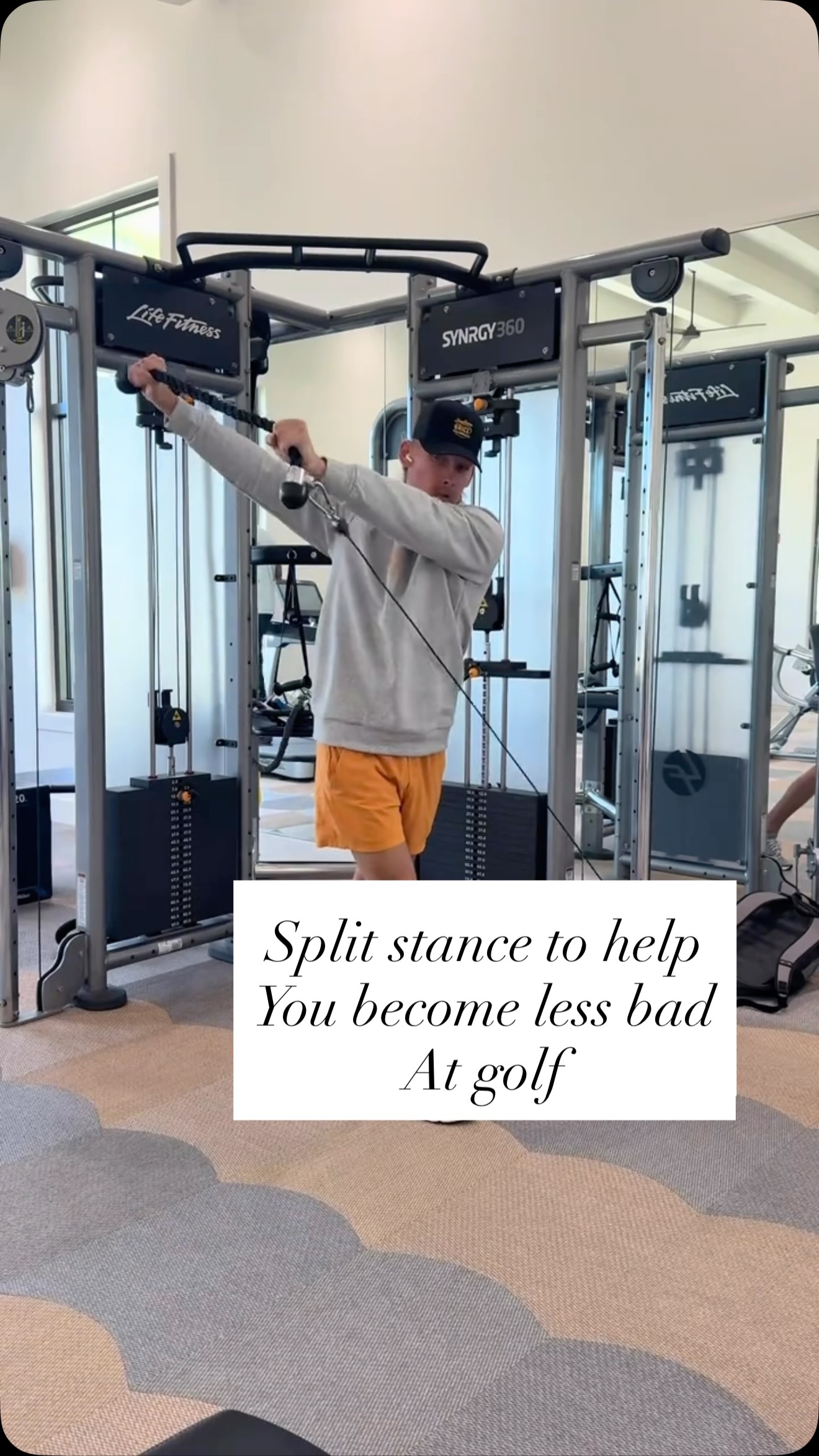 If you fall over after your swing… we gotta talk
Start here. #iam1stphorm #fitness #tpi #golf #athlete