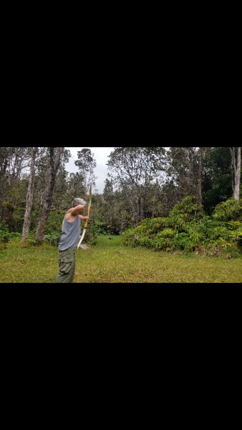 Had a chance to unleash some arrows on Big Island 😍
#archery
#hawaii
#pighunting