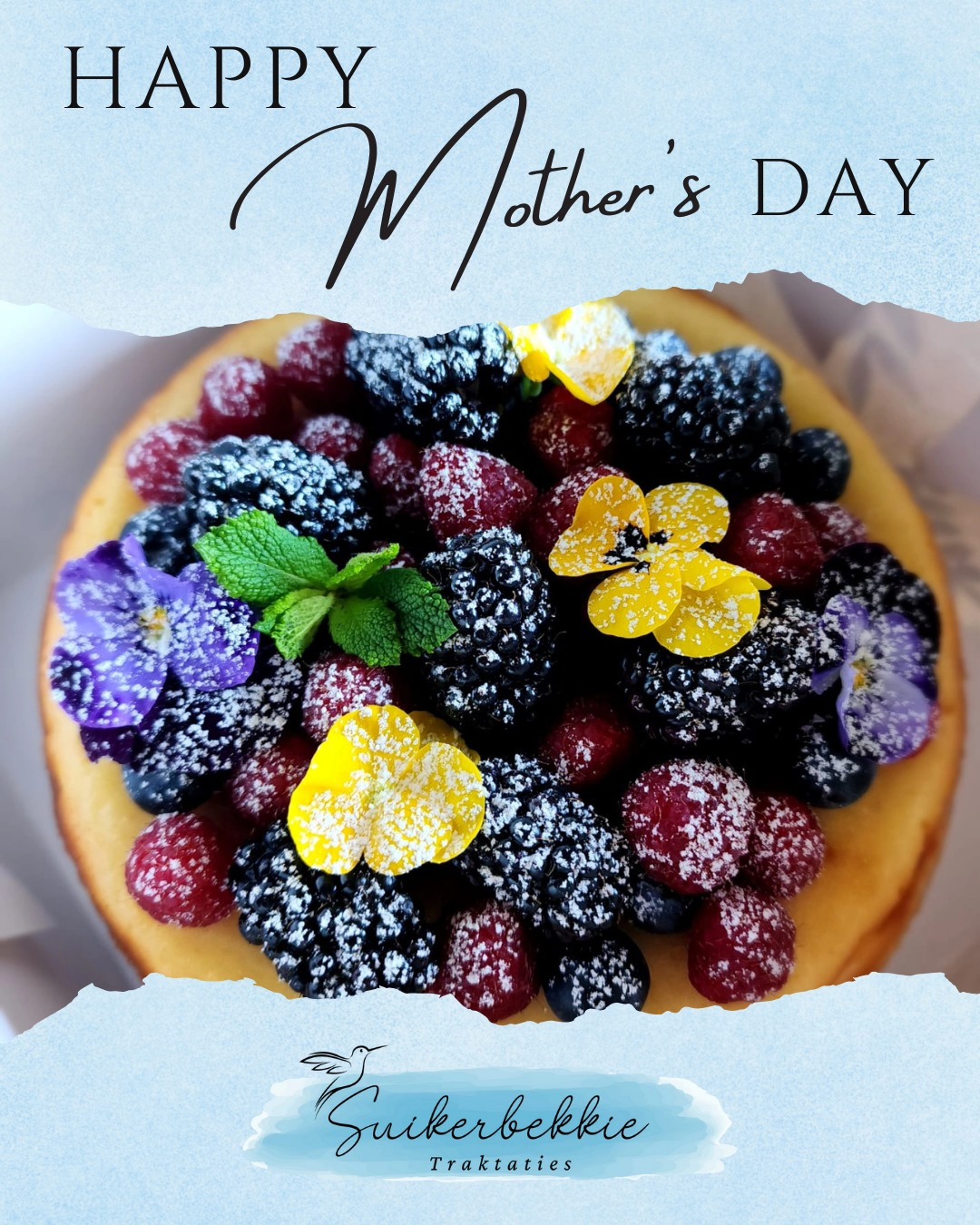 A Sweet Tribute to Moms: Introducing Our Delectable Baked Cheesecake with Fresh Berries!
🪻🌼 **An Ode to Mothers**🌼🪻
In the tapestry of life, mothers are the thread that binds us all together. They are the architects of love, crafting homes with warmth and wisdom. From the seasoned matriarchs who've weathered life's storms to the new moms finding their footing, each one carries within her a story of resilience and growth.
Some days, they're our guiding lights, illuminating the path with unwavering love and grace. Other days, they stumble, navigating the maze of parenthood with uncertainty. But through it all, they carry the weight of their own experiences, shaping their journey as they go.
To the moms who soar and stumble, to those who laugh and cry, know that your journey is both unique and universal. You are not defined by perfection but by your boundless capacity to love. Today, we honor the mothers who may not hear "thank you" enough, who may bear scars unseen, and who may carry memories of loved ones lost.
In your quiet strength and unspoken sacrifices, you weave the tapestry of family, leaving behind a legacy of love that transcends time and space. May your hearts be filled with the echoes of laughter and the whispers of love, for you are the unsung heroes of our lives.
Happy Mother's Day to all the remarkable moms, whether near or far, celebrated or forgotten. Your love is the heartbeat of our world. 💖 #MothersDay #CelebratingAllMoms #UnsungHeroes #bakedcheesecake #suikerbekkietraktaties #cheesecake #berrycheesecake #freshberries