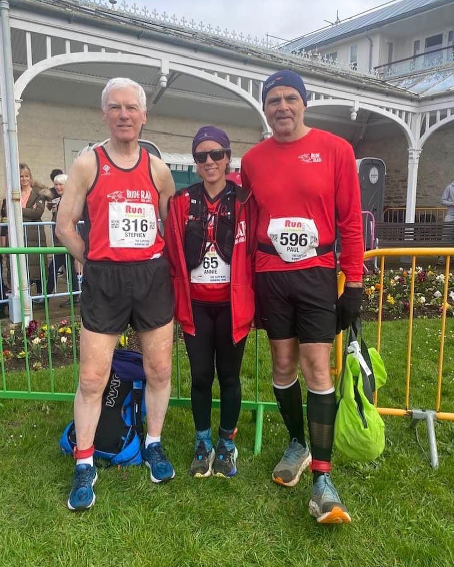 From Paul Skipp: โFalmouth Half this morningโ Good luck you three!