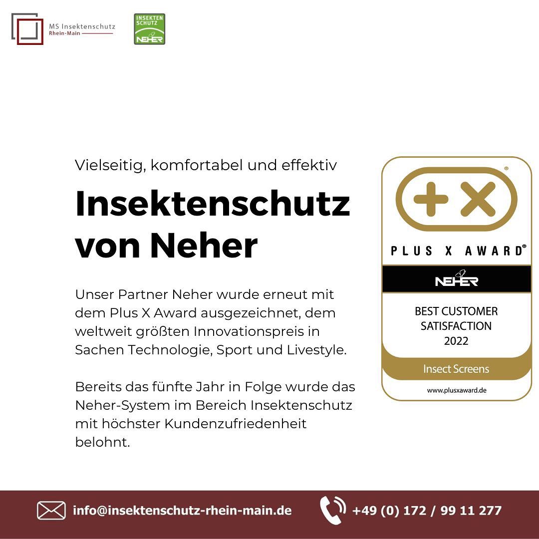 Höchste Kundenzufriedenheit im Bereich Insektenschutz! Danke an unseren Systemgeber #neherinsektenschutz und natürlich herzlichen Glückwunsch!
🟥⬜️insektenschutz-rhein-main.de
#fliegengitternachmaß #fliegengittertür #fliegengitterfenster #insektenschutzgitter #transpatec #transpatecgewebe #insektenschutzrheinmain #insektenschutztür #insektenschutzschiebetür #lichtschachtabdeckung #plusxaward2022 #plusxaward #neher