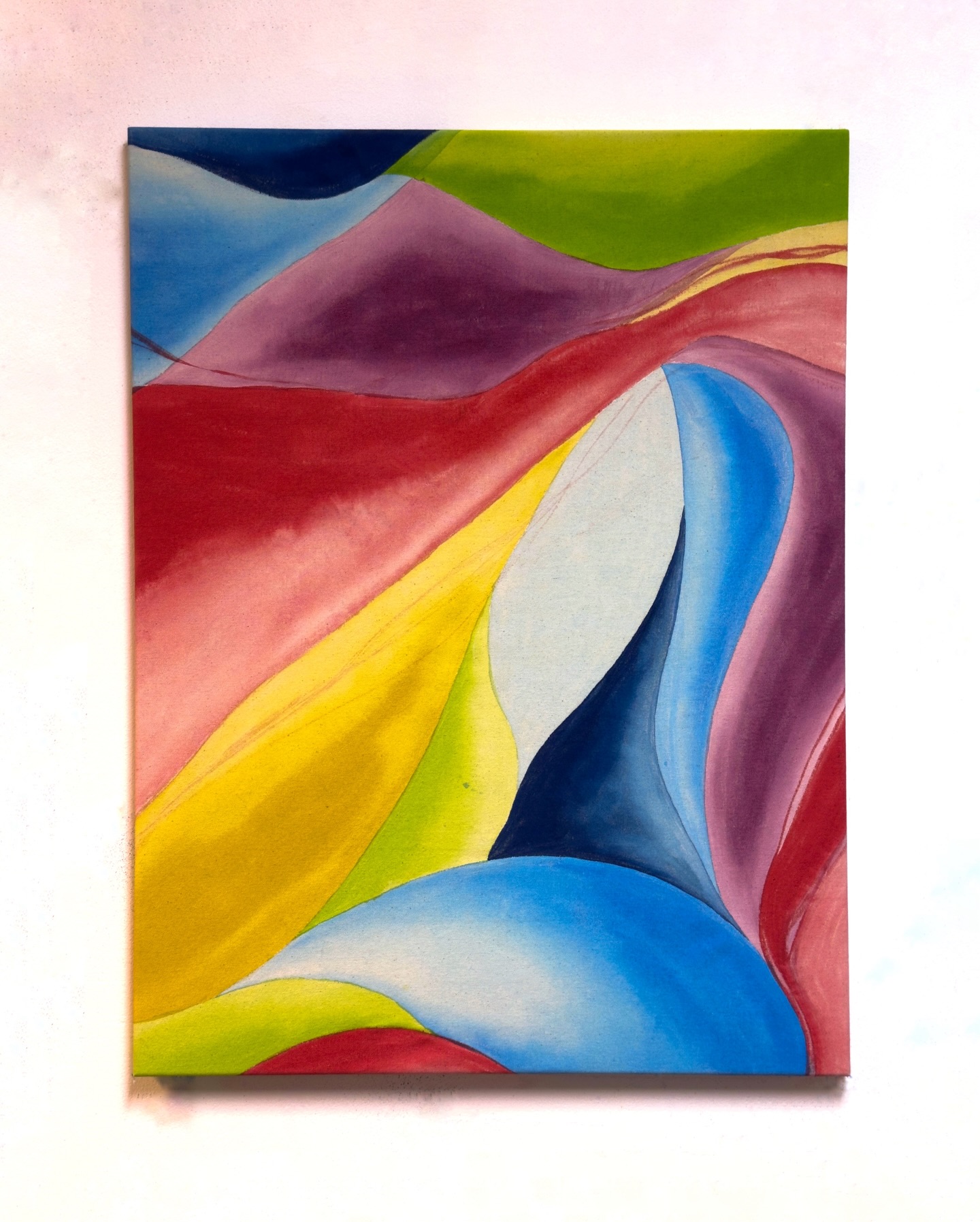 Grace
65x85cm, 2026
~ Ave Love series
Currently on display at Café Charmé, Prague-Kunratice until April 3rd.
Grace is from the Ave Love series and is the final piece in a four-part mini story. With this painting I want to create space for gratitude and grace. Where love is embraced without fear, God meets us with grace.
#Embrace #AveLove #AbstractArt