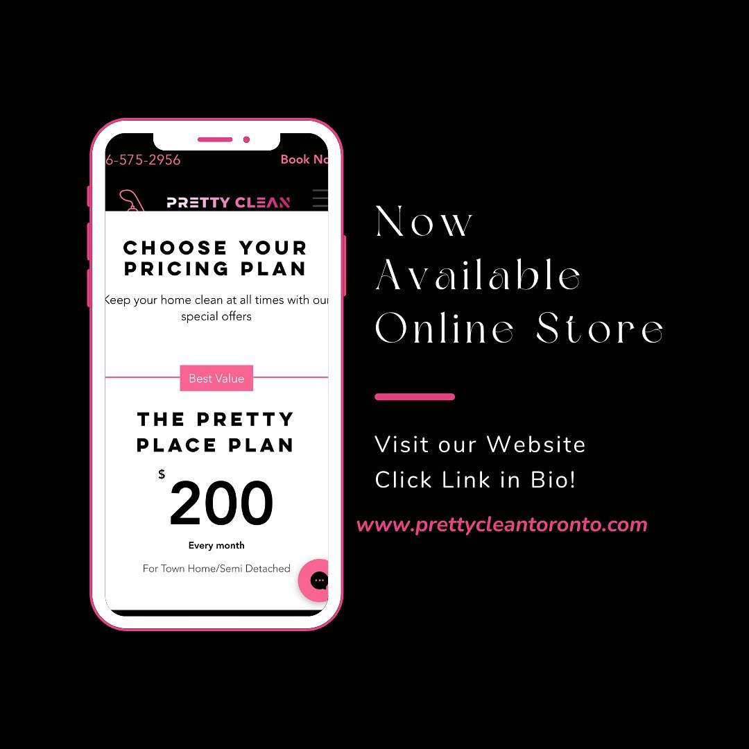 Cleaning shouldn’t be stressful..
Let PrettyClean make it easy! 🎉
PrettyClean is Torontos first subscription cleaning service company! ✨
🫧How to:
1. Click the link in the bio & sign up!
2. Check your email for your member discount!
3. Log in and choose the package that best suits your needs
4. Apply your code at check out for $’s off!
5. Go to the members corner to book your bi-weekly sessions on a day & time of your choosing (or you can call or email us as connect@prettycleantoronto.com)
6. Sit back & relax while we get your house PrettyClean! ✨
(If you need an extras feel free to call or email us)
-
-
-
-
-
-
-
-
-
-
#cleaning #clean #cleaningservice #home #cleaningmotivation #cleaningservices #housecleaning #cleaningtips #cleaninghacks #carpetcleaning #deepcleaning #cleaningcompany #commercialcleaning #cleaningproducts #cleanhome #officecleaning #homecleaning #residentialcleaning #smallbusiness #cleaner #laundry #cleanhouse #housekeeping #prettycleantoronto #torontocleaningcompany #mississaugacleaning #toronto #mississauga #christmascleaning