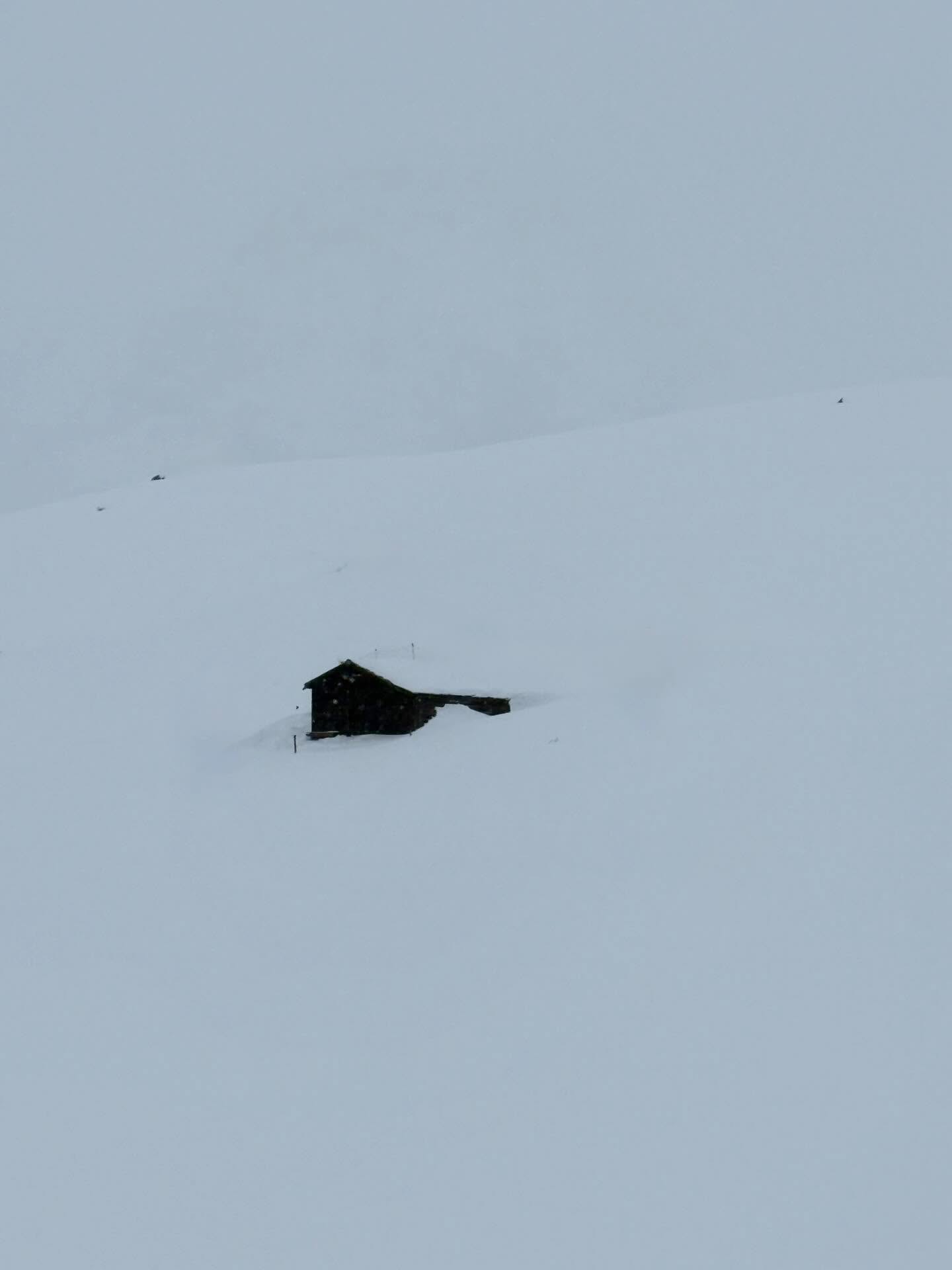 White out…snow keeps falling #stmoritz #switzerland🇨🇭 #swissalps🇨🇭 #travelbloggers #retireandtravel