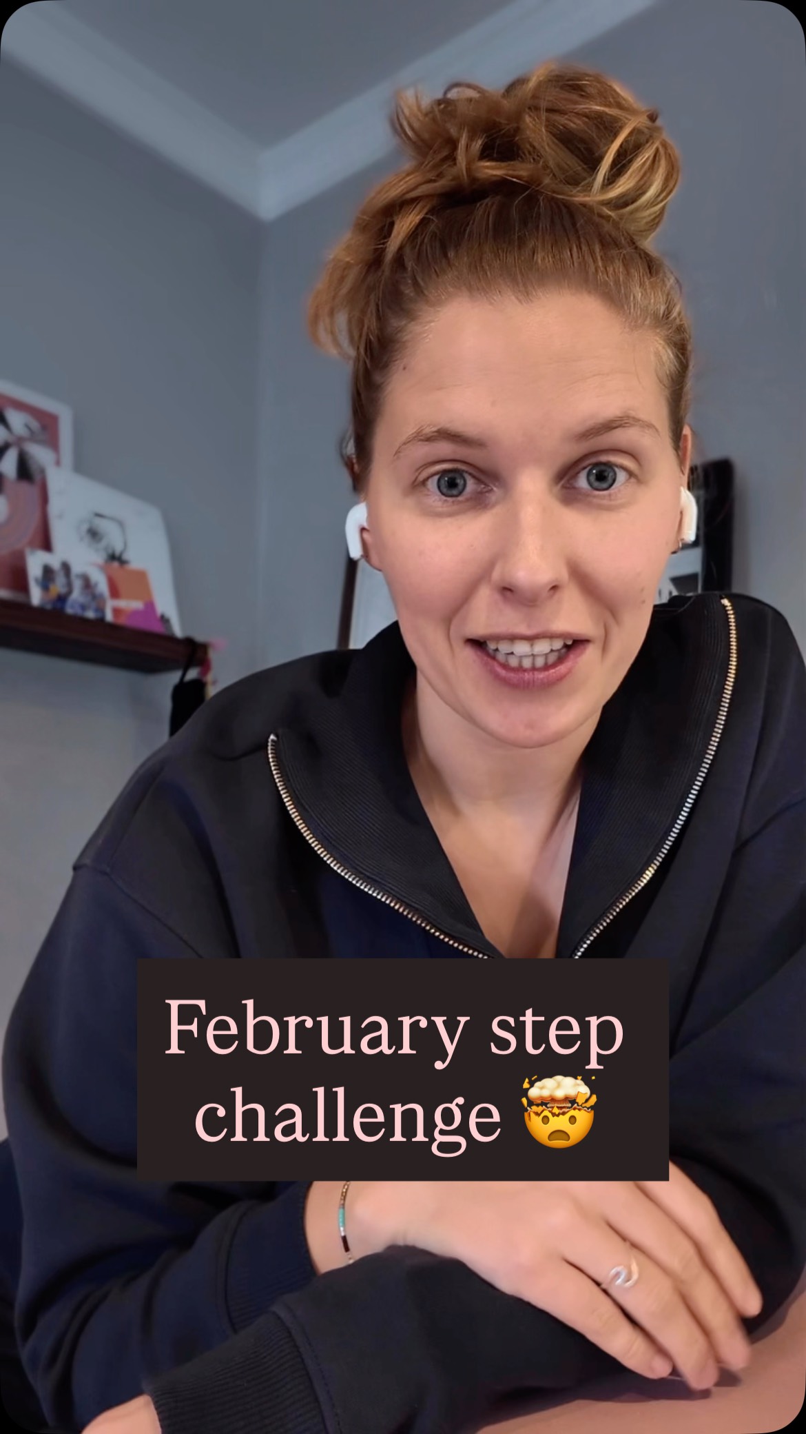 So yeah, 21k steps every day….will I regret this?
With Feb being a short month I figured, lets get a fun challenge going for the Mai Method crew 👉🏻 some don’t want to have dairy or added sugar, others stop drinking alcohol or drink more (water in this case lol)
I decided to double my monthly step count, so here we go: 576.396 steps by the end of this month
Only made it to 4k steps yesterday, not a great start but I like a good challenge.
What would you pick? Or does this just sound crazy?
ps. hiking routes + interesting podcasts recommendations are welcome 😅