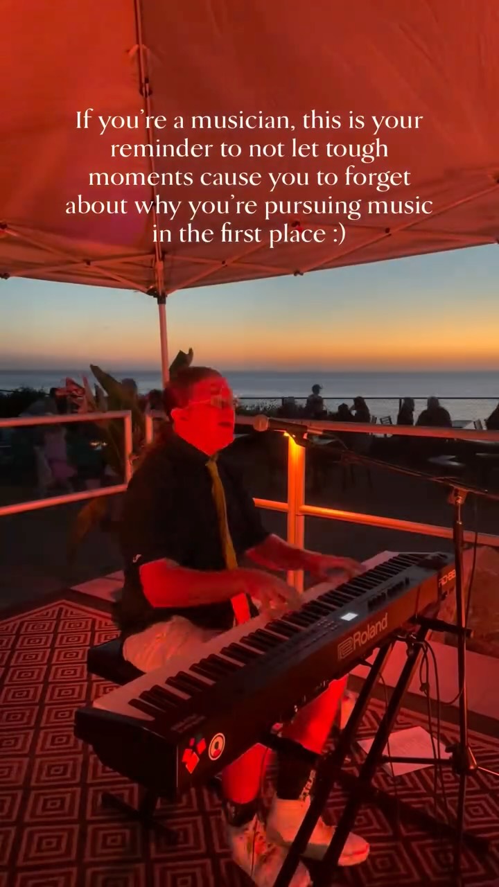 I say it in many of my bios; I’ve discovered myself entirely through music. Without it, I wouldn’t exist, and I’d venture to guess that many other musicians feel similarly. Thus, you deserve to have a blast doing it and experience the joy it has to offer, even on the bad or unfair days! Don’t lose sight of the sheer beauty of it all. 🤘🏻🎶💜
Song - “Heartstrings” from my 2nd EP “Regroup”!
#AdinBoyer #SingerSongwriter #IndieRock #Indie #LiveMusic #Pianist #AdinOnTour