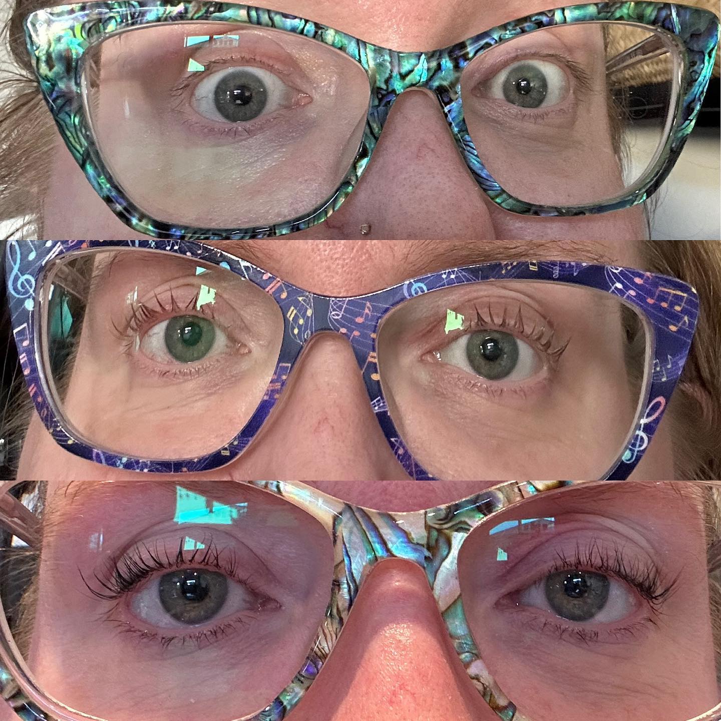 Wow……I used a lash lift kit and tint on myself. I didn’t blind myself or anything! Success!