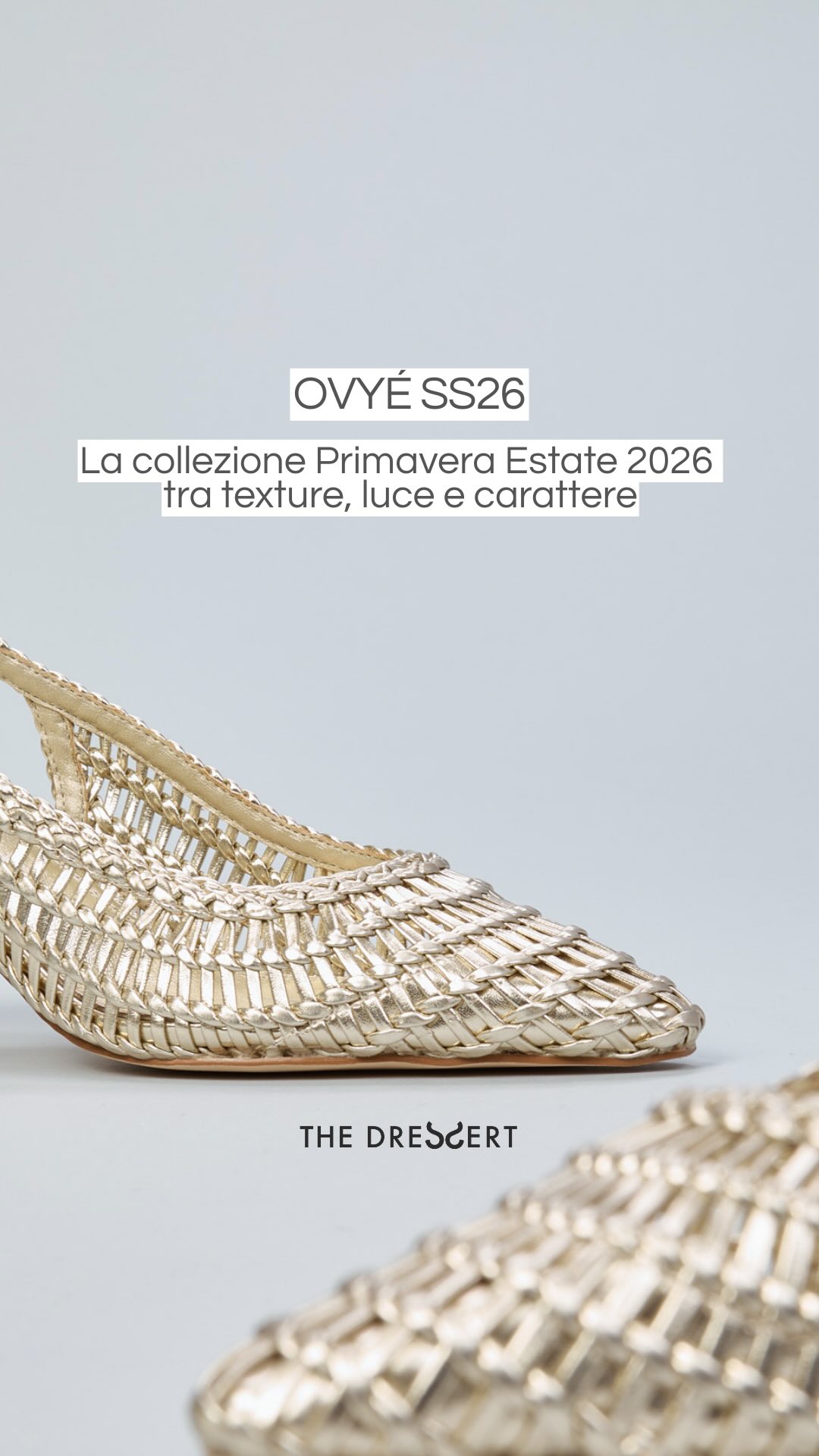 😉 Io dalle mie scarpe capisco sempre che giornata sarà.
Tacchi = oggi nessuno mi ferma, nemmeno io.
Mocassini = vinco con calma.
Sandali intrecciati = modalità estate mentale attivata.
La SS26 di Ovyé è piena di scarpe che parlano esattamente questa lingua: umore, carattere, intenzioni.
Sul blog ho raccontato la collezione… e un po’ anche me.
👉 Link in bio.
@ovye_shoes
@teresalafosca_pr
#the_dressert #ovyè #ss26