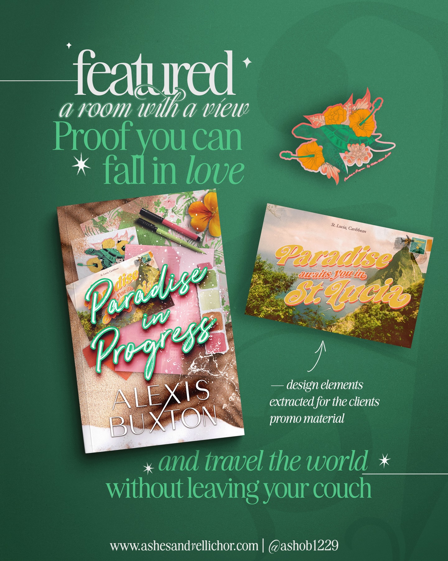 As much as I would love to delude myself further into believing that I will keep up with these cutesy, creative post, that’s highly unlikely.
Took a tour with music romances last post so, this time let’s travel a bit. The kind where you can fall in love and visit Italy without even leaving the house.
I love how these designs can really range in all aspects but there’s that small thread connecting them? A certain feel to them ya know? There’s so many creative ways to explore clients request with this one and I do love the fact they tend to lean more contemporary and allow for more color usage.
#Ashesandvellichor #ashesandvellichordesigns #bookcoverdesigns #freelancedesigner #contemporaryromance