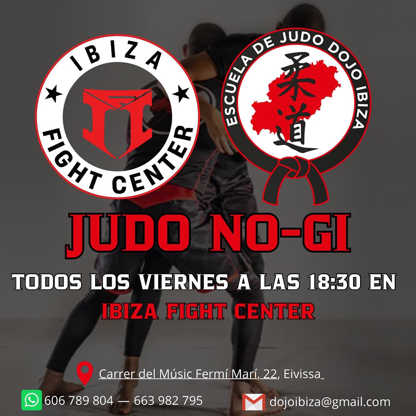 Todos los viernes en @ibizafightcenteroficial Judo No-Gi con @omibiza