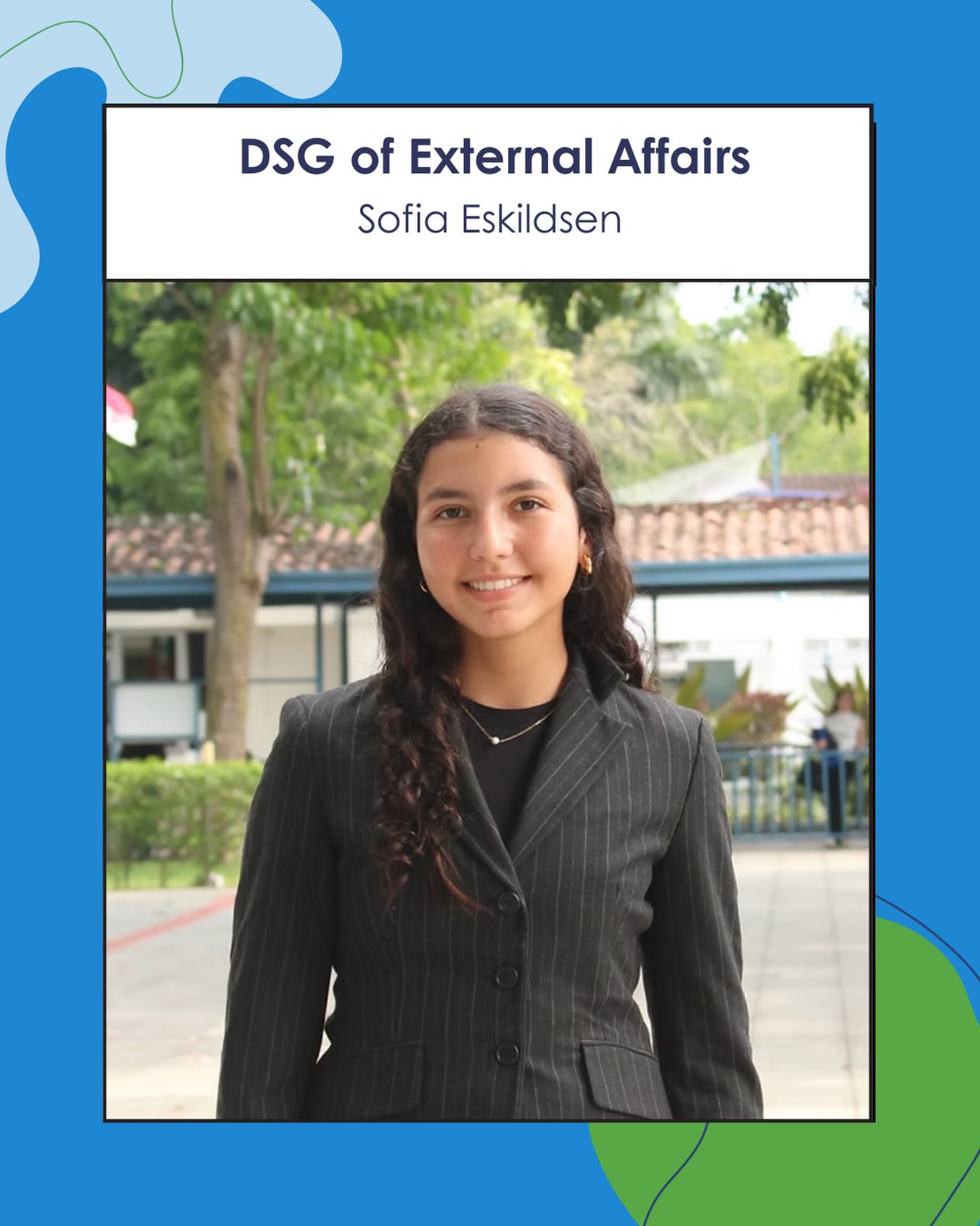 Meet Sofia: Deputy Secretary General of External Affairs!!