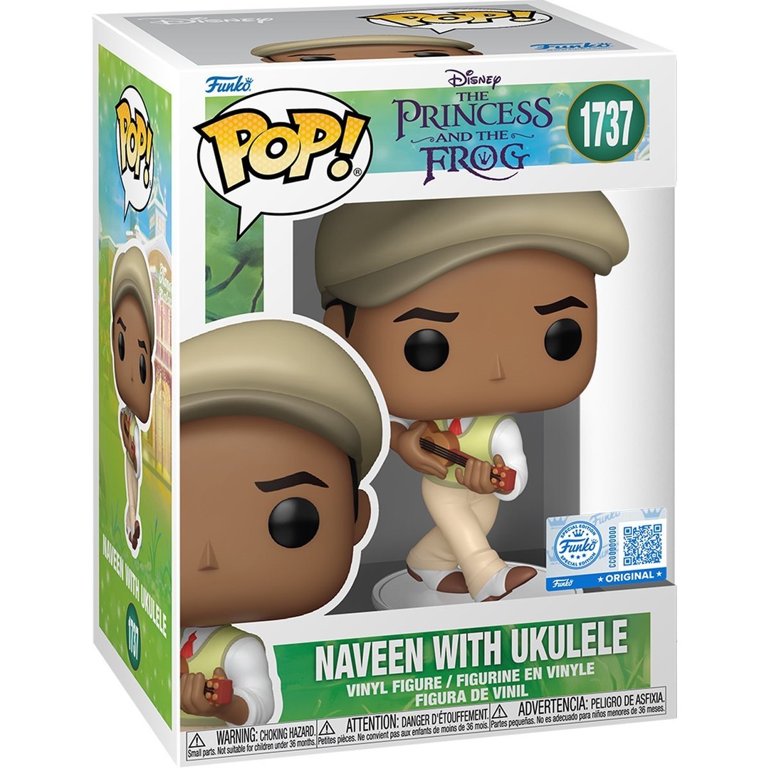 NOW AVAILABLE: New The Princess and the Frog Naveen with Ukulele Funko Pop! Vinyl Figure #1737 - Specialty Series!
(ORDER LINK IN BIO/BELOW!)
#ThePrincessAndTheFrog #PrinceNaveen #FunkoPop #DisneyCollectors #VinylFigures
https://www.entertainmentearth.com/product/the-princess-and-the-frog-naveen-with-ukulele-funko-pop-vinyl-figure-1737-specialty/fu91697?id=VI-212172264