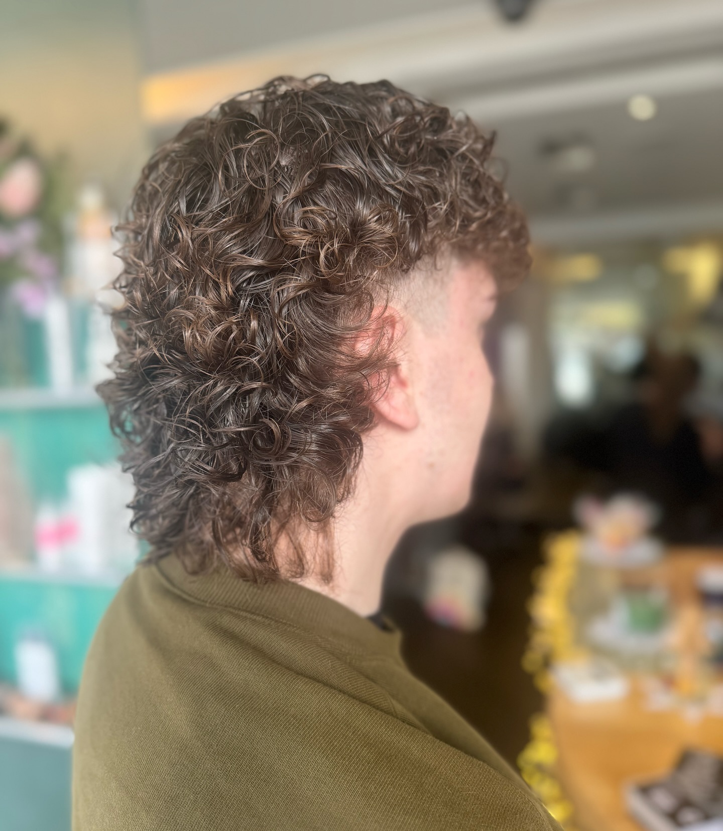 Perm by Helen and cut by Gareth this morning