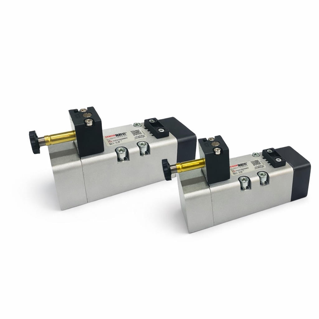 ISO 1-2-3 Bobinli Pnömatik Valf
Endüstriyel otomasyon sistemlerinde kontrol, dayanıklılık ve hassasiyet bir arada.
Mekanik tetikleme yapısı sayesinde zorlu çalışma koşullarında güvenle kullanılabilir.
✔️ Sağlam metal gövde
✔️ Hassas mekanik kontrol
✔️ Uzun servis ömrü
✔️ Otomasyon ve makine uygulamalarına uyumlu
📩 Detaylı bilgi ve sipariş için bizimle iletişime geçebilirsiniz.
#pnömatik
#pnömatikvalf
#mekanikkumandalı
#endüstriyelotomasyon
otomasyonbakı