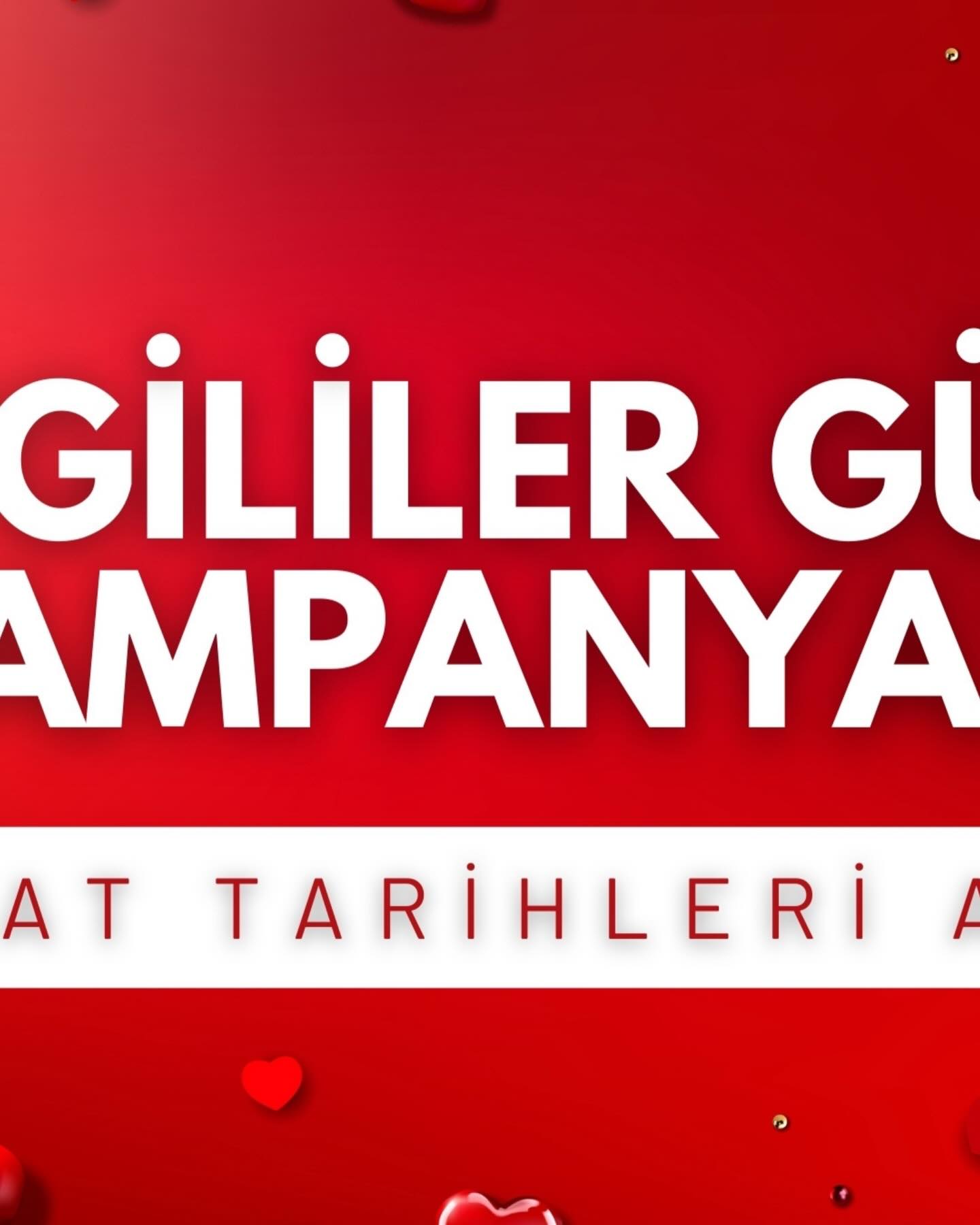 🎁🎉 SEVGİLİLER GÜNÜ KAMPANYASI BAŞLADI 🎉🎁
TÜM İŞLEMLERİMİZ %60 İNDİRİMDE ✅
FİYAT BİLGİSİ İCİN YORUMA “FİYAT” YAZINIZ.
KAMPANYAMIZ 3-14 ŞUBAT TARİHLERİ ARASINDADIR 📅
GELMİŞ GEÇMİŞ EN BÜYÜK KAMPANYAYI KAÇIRMAMASI İÇİN BU GÖNDERİYİ ARKADAŞINA GÖNDER ✅
GÜL