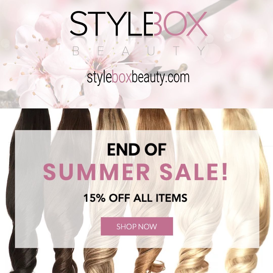 15% OFF SITEWIDE! Join Us for our END OF SUMMER SALE starting now until August 31st! Hurry while products are still available! #hairextensions #clipinextensions #tapeinextensions #bridalheadpieces #15offsale #summersale #2019