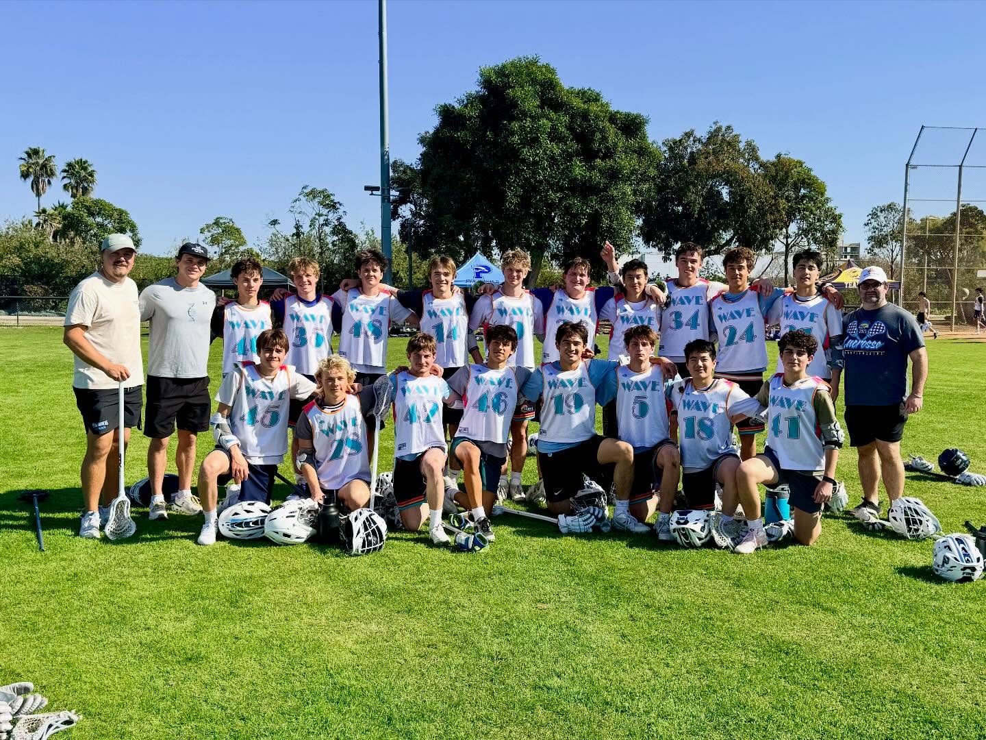 Great weekend competing at @bukulax in Huntington Beach with our brothers @brentwood.lacrosse 🐬🦅 Season Loading 🙌