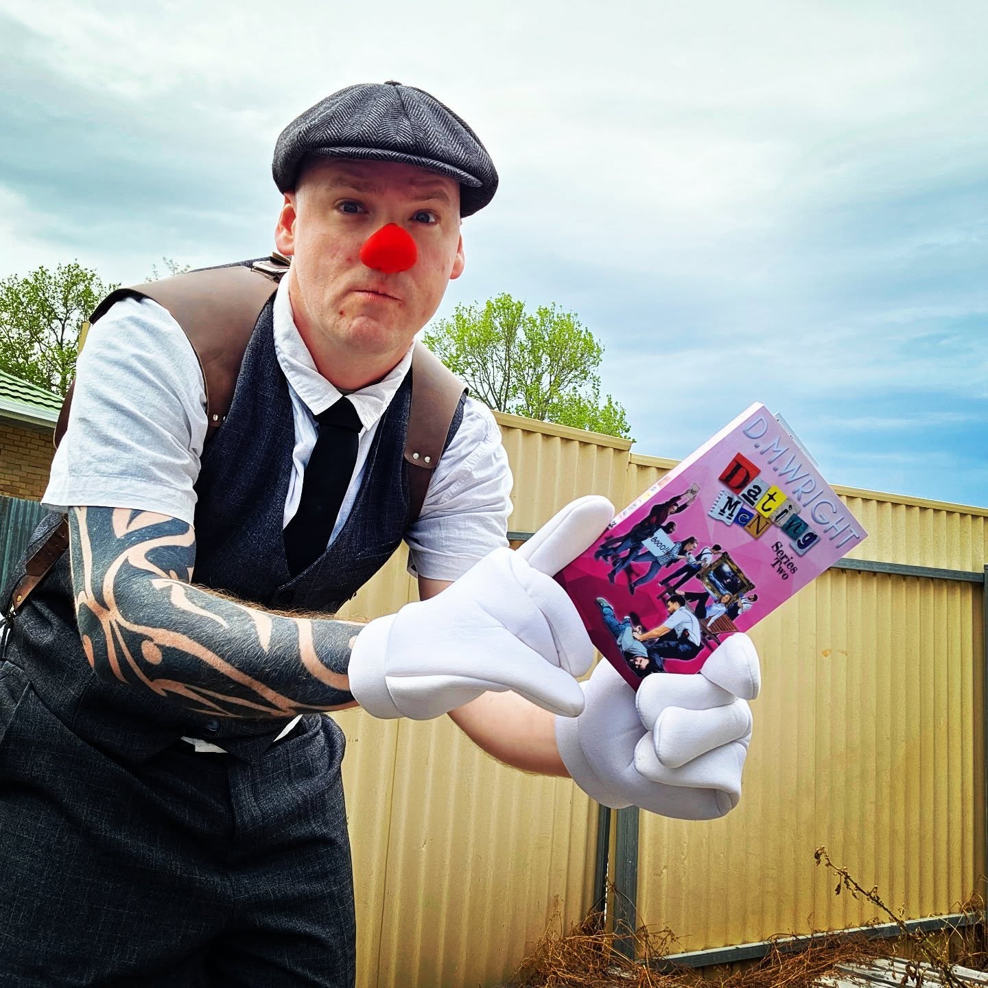 "DATING MEN: Series Two" by Australian Author D. M. Wright.
DMWproductionsAus.com (Best viewed on desktop version)
The dating world is hard enough but for Ryan and Audrey, it’s absurder by the day!
The Productions House is on the road to cancellation! Rumours of sexual misconduct are spreading like wildfire, and that's not the worst of it for The Man, Mr. Troy, and his libido-loopy employees.
Protesters raging outside grow by the day, an inspector is determined to shut them down and, still, the staff must do their work or risk being fired by the Evaluators.
Though desperate to save the company and their jobs, there's about as much hope for survival as there is for Audrey and Ryan finding love in the midst of it all. Will the chaos every end, or will it end them?
Amazon.com/author/dmwright
DMWproductionsAus.com (Best viewed on desktop version)
#booktube #books #bookstagram #booksformen #clown