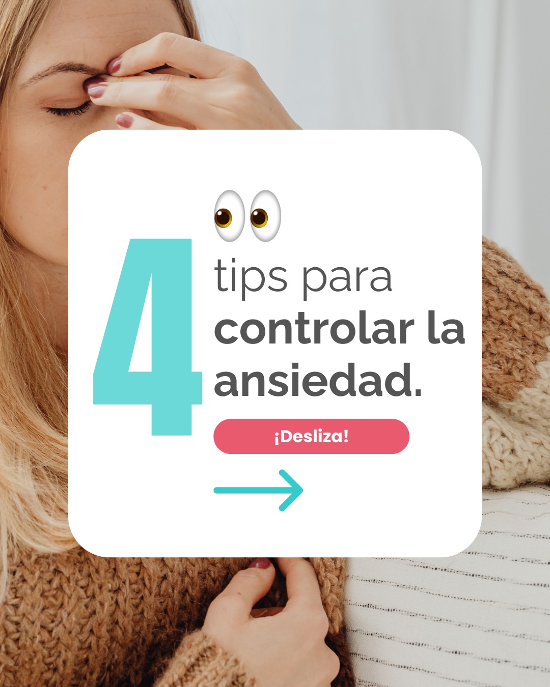 😮💨 La ansiedad no aparece porque sí… y tampoco se controla con fuerza de voluntad.
Muchas veces no es hambre, ni falta de disciplina.
Es cansancio, estrés, rutina, emociones acumuladas o simplemente un día difícil.
Aprender a manejar la ansiedad no se trata de “aguantarse”, sino de escucharse mejor y responder con herramientas más amables.
Pequeños cambios pueden ayudarte a pausar el impulso, reconectar con tu cuerpo y tomar decisiones más conscientes.
✨ Y algo importante: sentir ansiedad no es un fracaso.
Castigarte solo la hace más intensa. La constancia, en cambio, se construye con paciencia y práctica.
📌 Guarda este post para esos momentos en que el impulso aparece sin aviso.
#ansiedad #habitosaludables