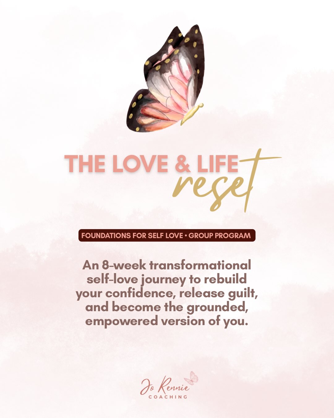 Ladies, if you’ve been feeling lost, disconnected, or like you don’t quite recognise yourself anymore… this program was designed especially for you 🤍
So many women are doing their absolute best to hold everything together, quietly putting themselves last and telling themselves they’ll “get to it” one day.
But self-love isn’t a luxury.
It’s the foundation for confidence, calm, healthy boundaries, and relationships that feel safe and supportive. And without those foundations, things will never feel quite right.
The Love & Life Reset is a gentle 8-week journey designed to help you come back to yourself - to rebuild self-trust, release guilt, and create a life that feels more aligned and grounded.
You don’t need to change who you are.
You just need the space and support to remember yourself again.
You don’t have to do this alone.
Click the link in my bio/comments for full details and to register your place.
Sending so much love,
Jo xx