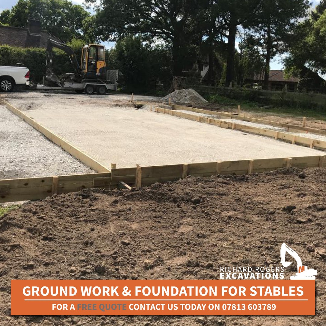 Excavating and foundation work ready for stables to be build at this amazing location on the Wirral! ๐ทโโ๏ธ
No Job To Big, No Job Too Small.
We Can Do It All โ๏ธ
-
#richardrogersexcavations #excavations #groundworks #qualityservice #quality #efficientservice #specialists #highlyqualified #wirral #cheshire #liverpool #excavationwork #wirralbusiness #cheshirebusiness