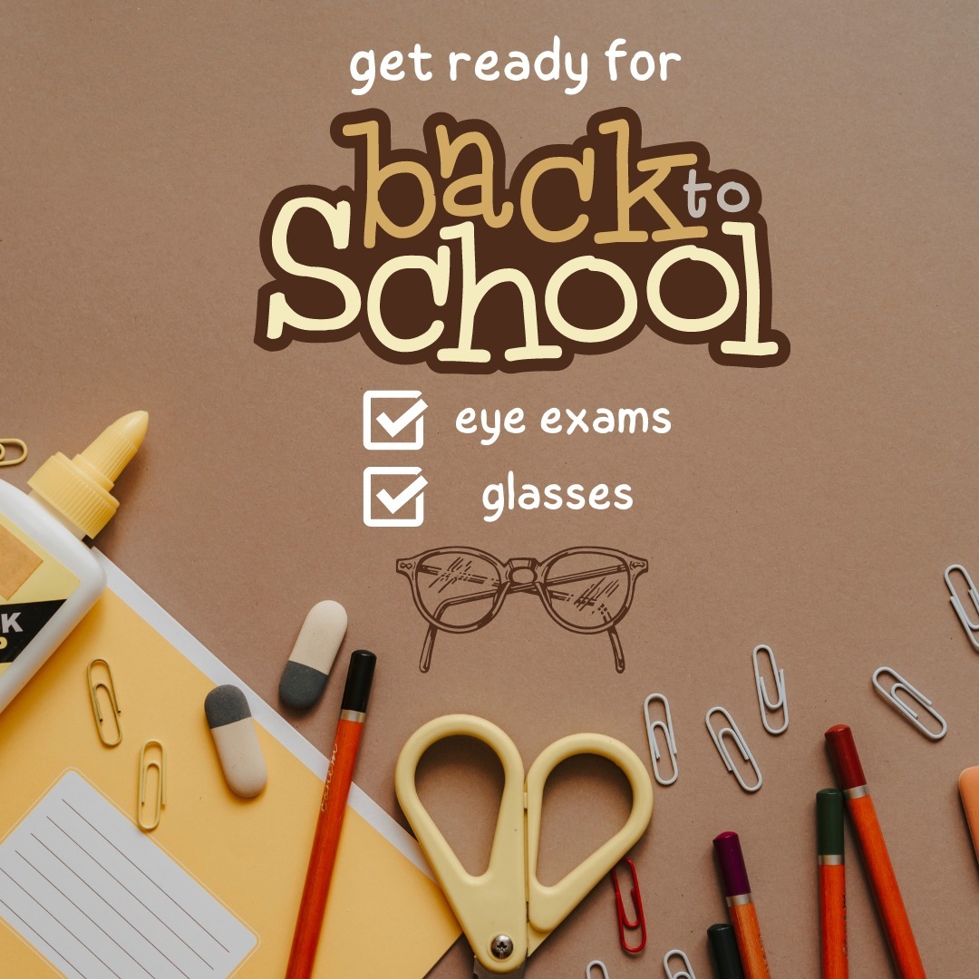 Majority of a child's learning is visual, which is why vision issues can impact learning outcomes. Schedule your eye exams before school starts!
#optometry #eyeclinic #eyedoctor #huntingtonbeach #orangecounty #eyecare #optometrist #glasses #eyeexam #vision #backtoschool
