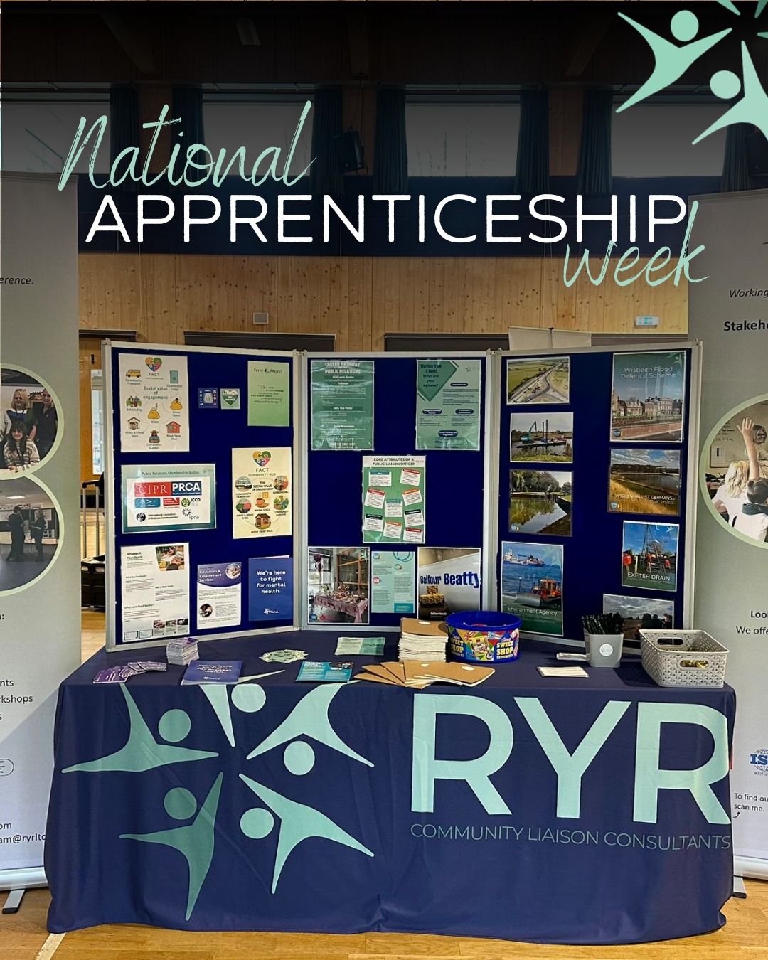 We are ending National Apprenticeship Week by looking back at the brilliant careers days we’ve attended over the past year.
Meeting students, sharing insight into our work, and supporting young people as they explore their next steps is at the heart of what we do at RYR.
Here’s to empowering future talent and building confident, community‑minded professionals.
#NationalApprenticeshipWeek #RYRLtd #FutureTalent #CommunityEngagement #SocialValue