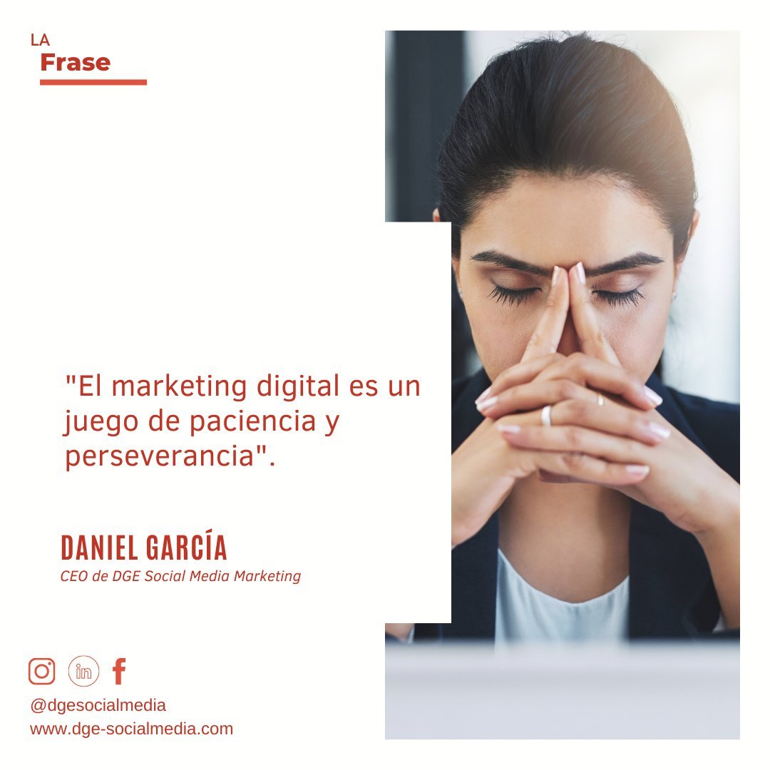 El marketing digital requiere paciencia y perseverancia. Mantén la determinación y cosecharás los frutos de tus esfuerzos. #socialmedia #marketingdigital #redessociales #peru