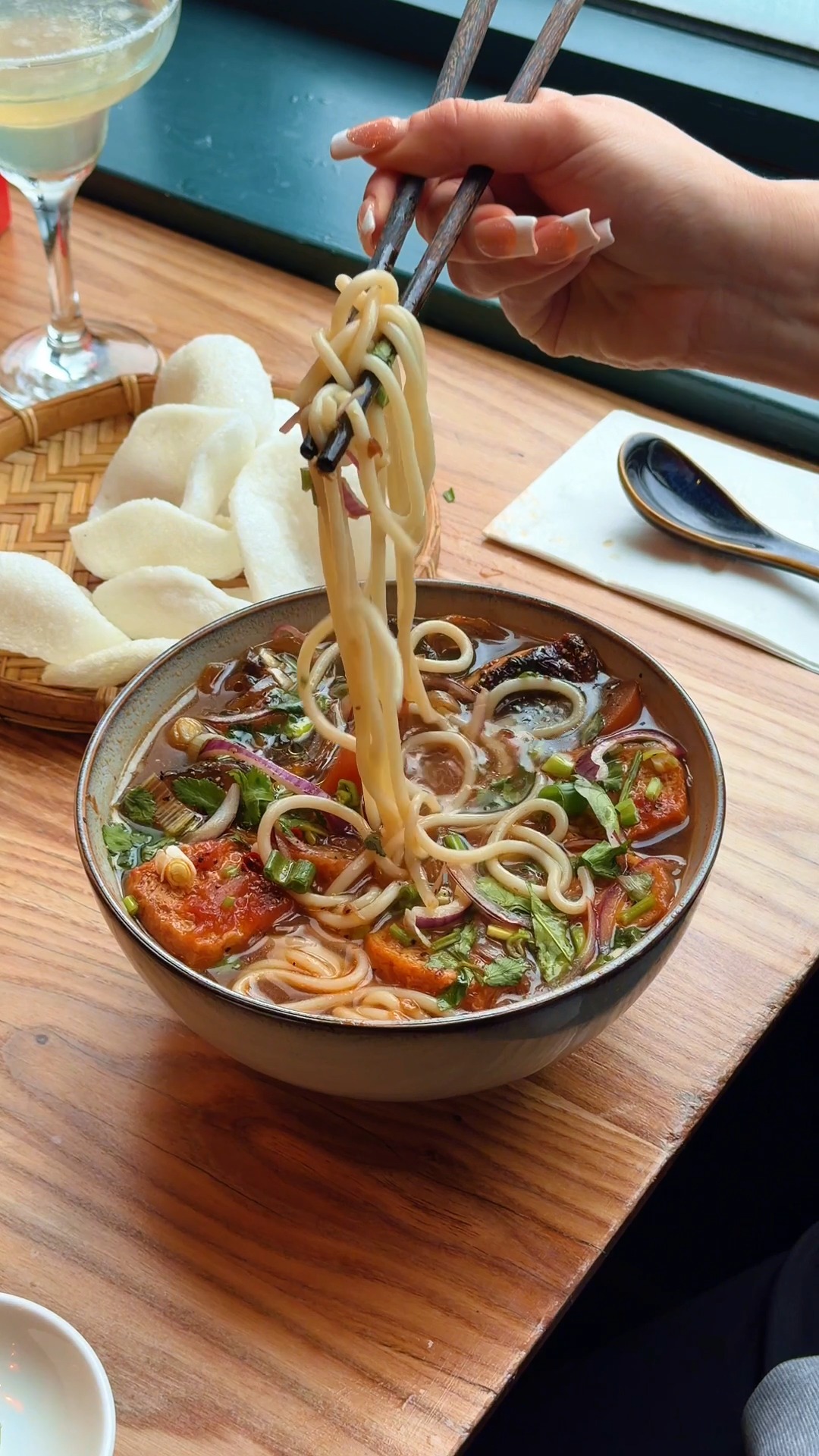 Not sure how much therapy costs, but it’s definitely not cheaper than this £14 bowl of noodle soup (and honestly, it has the same effect 😉)