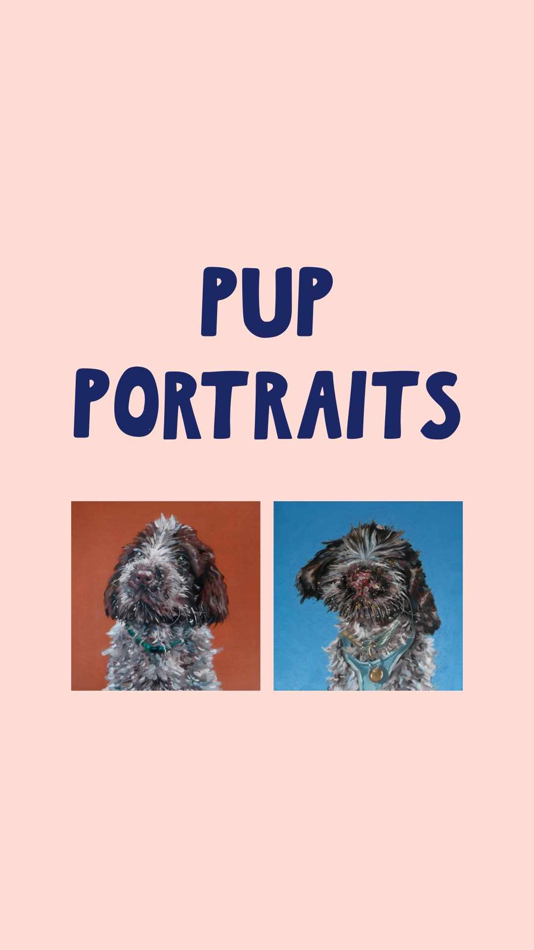 Introducing Pup Portraits 🐾 I’m opening up commissions for me to paint your lovely dogs! All paintings will be 40x40cm oil paintings on canvas and are £240. Check my highlights for more details or DM me with any questions or enquiries ☺️
#petportraits #commissions #canvaspaintings #dogpaintings #fyp