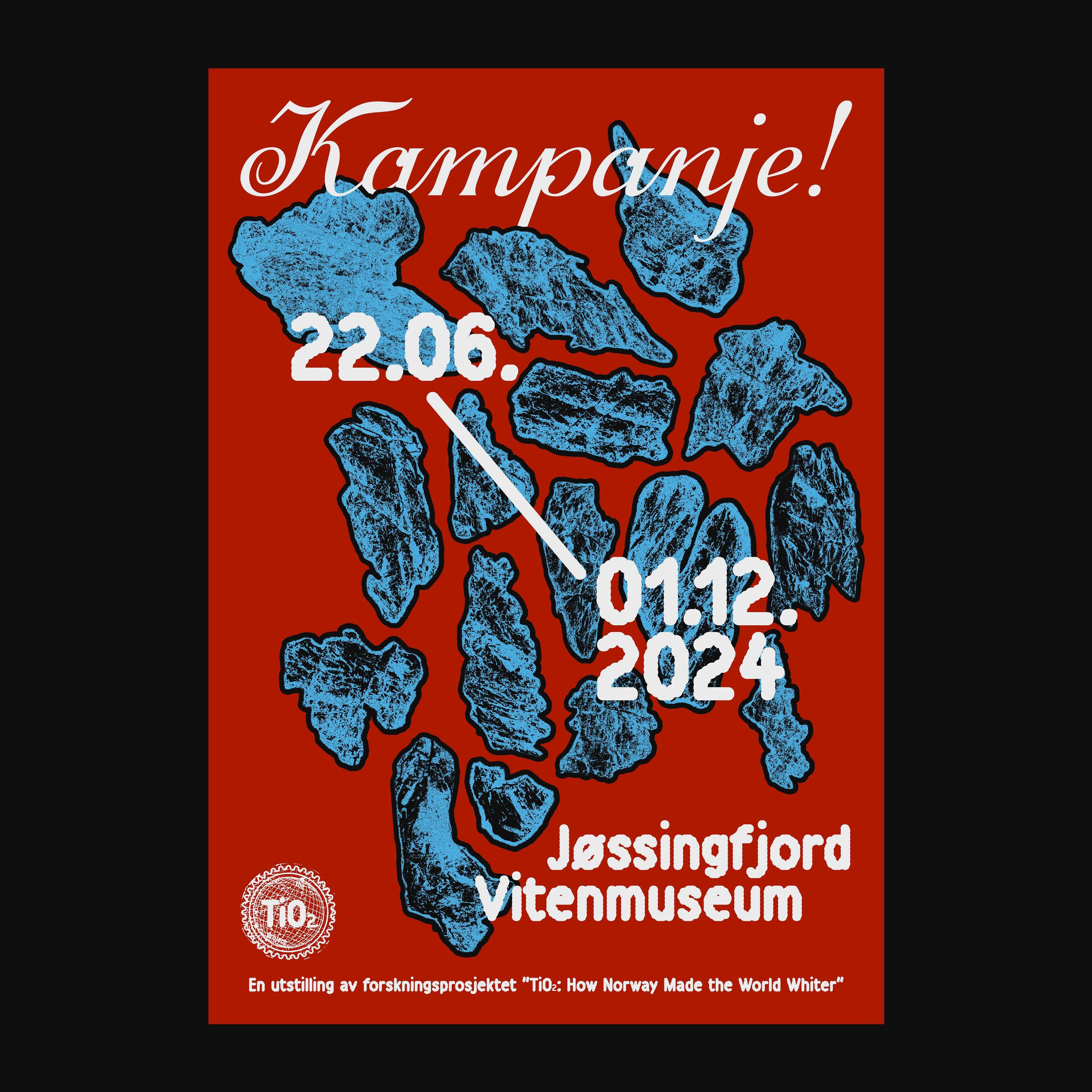 Opening soon! The exhibition «Kampanje!» will open at Jøssingfjord Science Museum 22 June and will be on display until 1 December. Poster, graphic design, and exhibition design by @exutoire_ ⚡️⚡️