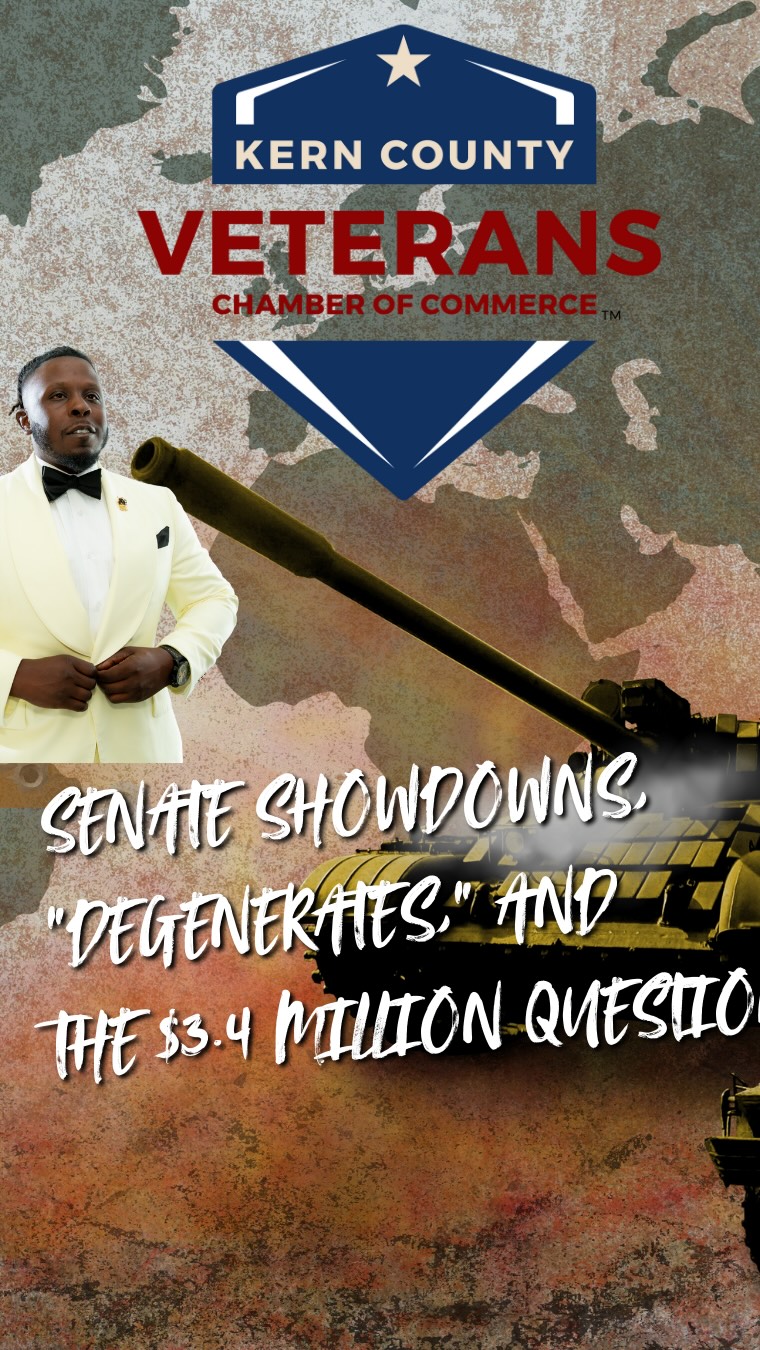 🚨 SITREP: Is it “Common Sense” or a “Power Grab”?
We’re diving deep this week into the Kern County headlines:
🔹 Senate Race Heat: @vicemayorkaur challenges @mhurtadoca . Do we vote for representation or the incumbent’s track record on infrastructure?
🔹 “Degenerates”: A @bakersfieldcity Councilman used this word to describe the unhoused. I break down why “othering” people makes our streets less safe, not more.
🔹 $3.4 Million Change: The County wants to switch to a Charter system. Is it worth the cost?
We need solutions, not just soundbites. Watch the full breakdown. 🇺🇸
👇 Sound off in the comments: Do you support Kern County becoming a Charter County? Yes or No?
#Bakersfield #KernCounty #RealTalk #Veterans