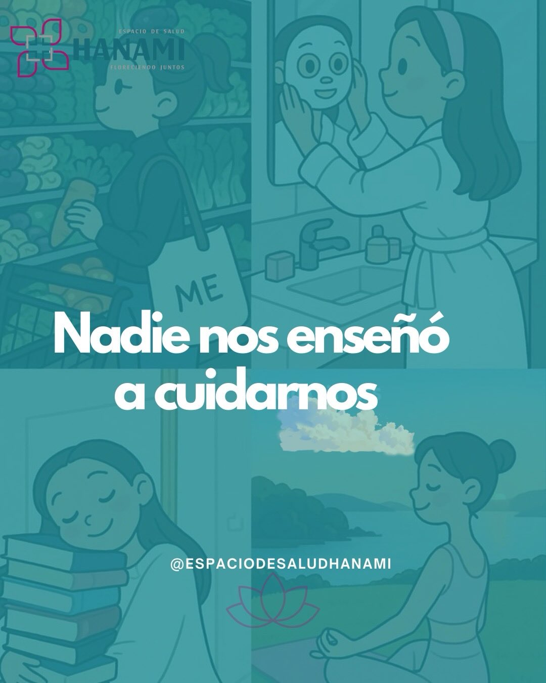 🌿Vivimos mucho tiempo desconectados de nosotros mismos.
Normalizamos el cansancio, el malestar y la exigencia constante,
como si fueran parte del camino.
Pero el bienestar no aparece cuando aguantamos más,
aparece cuando empezamos a tratarnos con más cuidado.
Escucharse es un acto profundo de respeto.
Y aprender a cuidarse también puede ser acompañado.
En Espacio de Salud Hanami acompañamos procesos de bienestar integral,
uniendo nutrición, psicología y terapia ocupacional,
con una mirada humana, cercana y consciente.
Si sientes que es momento de comenzar, aquí estamos para acompañarte🌿
#saludmentalyemocional
#calidaddevida
#bienestarysalud
#psicología
#nutrición
terapiaocupacional