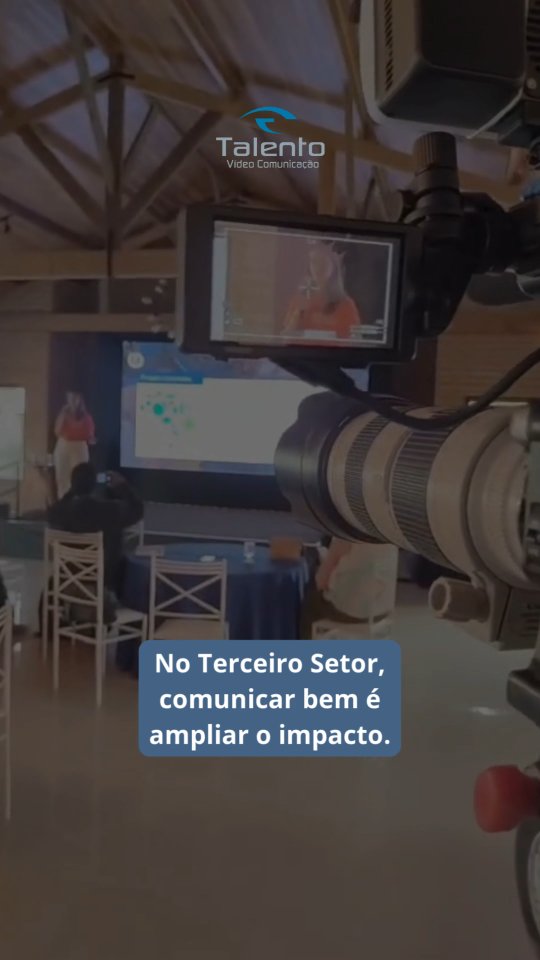 💛 No Terceiro Setor, comunicar bem é ampliar o impacto.
A Talento Vídeo realiza a Cobertura de Eventos Institucionais para organizações, institutos e projetos sociais que precisam dar visibilidade às suas ações, fortalecer a causa e engajar mais pessoas.
🎥 Registro profissional do evento
🎤 Captação de falas, histórias e momentos-chave
📣 Conteúdo estratégico para comunicação interna e externa
📲 Sua causa merece ser vista, lembrada e compartilhada.
Fale com a Talento Vídeo e leve seu evento mais longe.
#TalentoVideo #TerceiroSetor #EventosInstitucionais #CoberturaDeEventos #AudiovisualComPropósito
