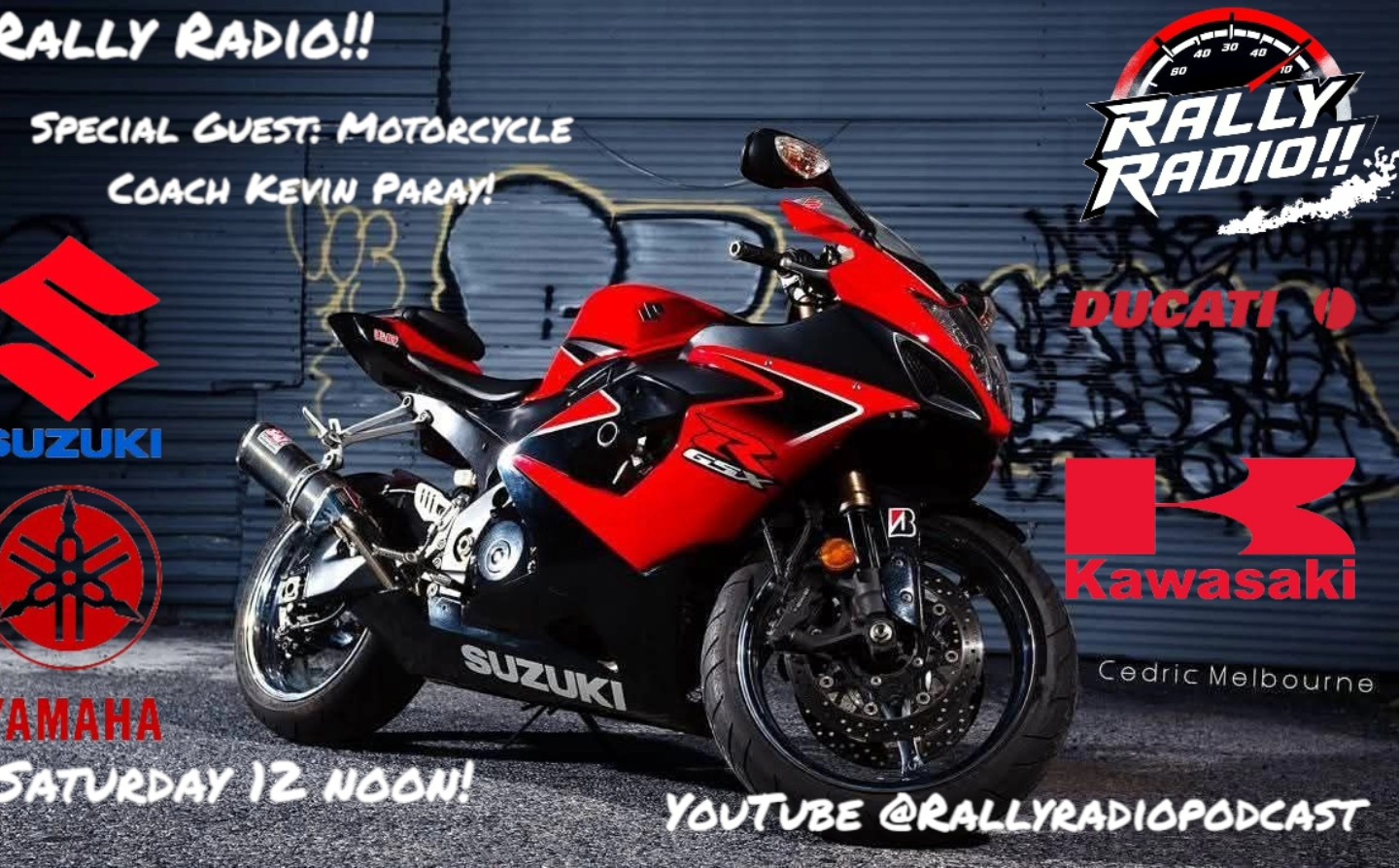 Tune in!! 12 noon tomorrow!! We got motorcycle coach @onewheelofsteel coming up tomorrow for the show! "Alot of cats these days can't ride a pedal bike let alone a motorcycle" he giving out lessons! Wediscussing the does and don't! You wanna get a bike for the summer! Know what and what not to do!!!!!
Tune in live on YouTube @rallyradiopodcast!
The bearded one is in!!!!