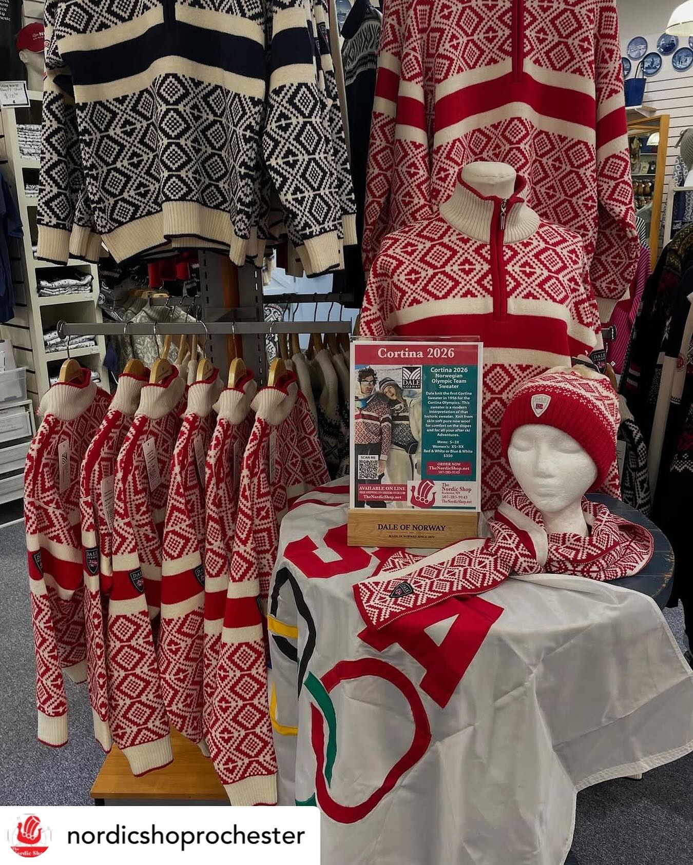 From @nordicshoprochester: Team Norway Sweater at #thenordicshoprochester đłđ´
Shop in store or online, www.thenordicshop.net