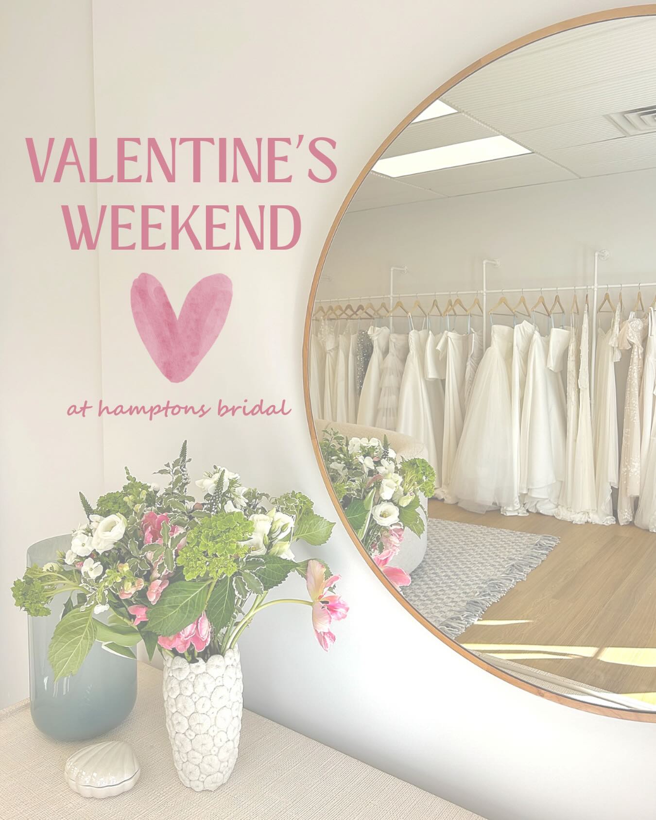 Valentine’s weekend calls for some extra sweet treats 💕
We’ll be celebrating all weekend long with complimentary champagne and chocolates! 🥂🍫
AND our @grace_loves_lace trunk show is still going on, which means a free veil with every Grace Loves Lace gown purchase!
Only a few appointment left, so head to the link in our bio to book yours! 🤍