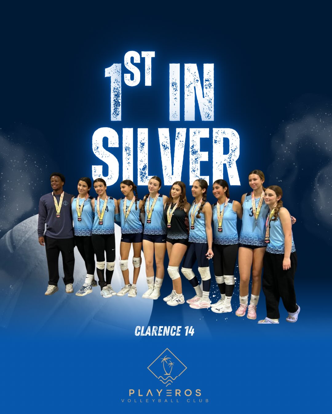 CONGRATULATIONS PLAYEROS ๐
๐ฅ1st in Silver: Clarence 14s + Amanda 17s
Weโre proud of every team that competed this weekend!
#playerosvolleyballclub #miamivolleyballclub #miamivolleyball