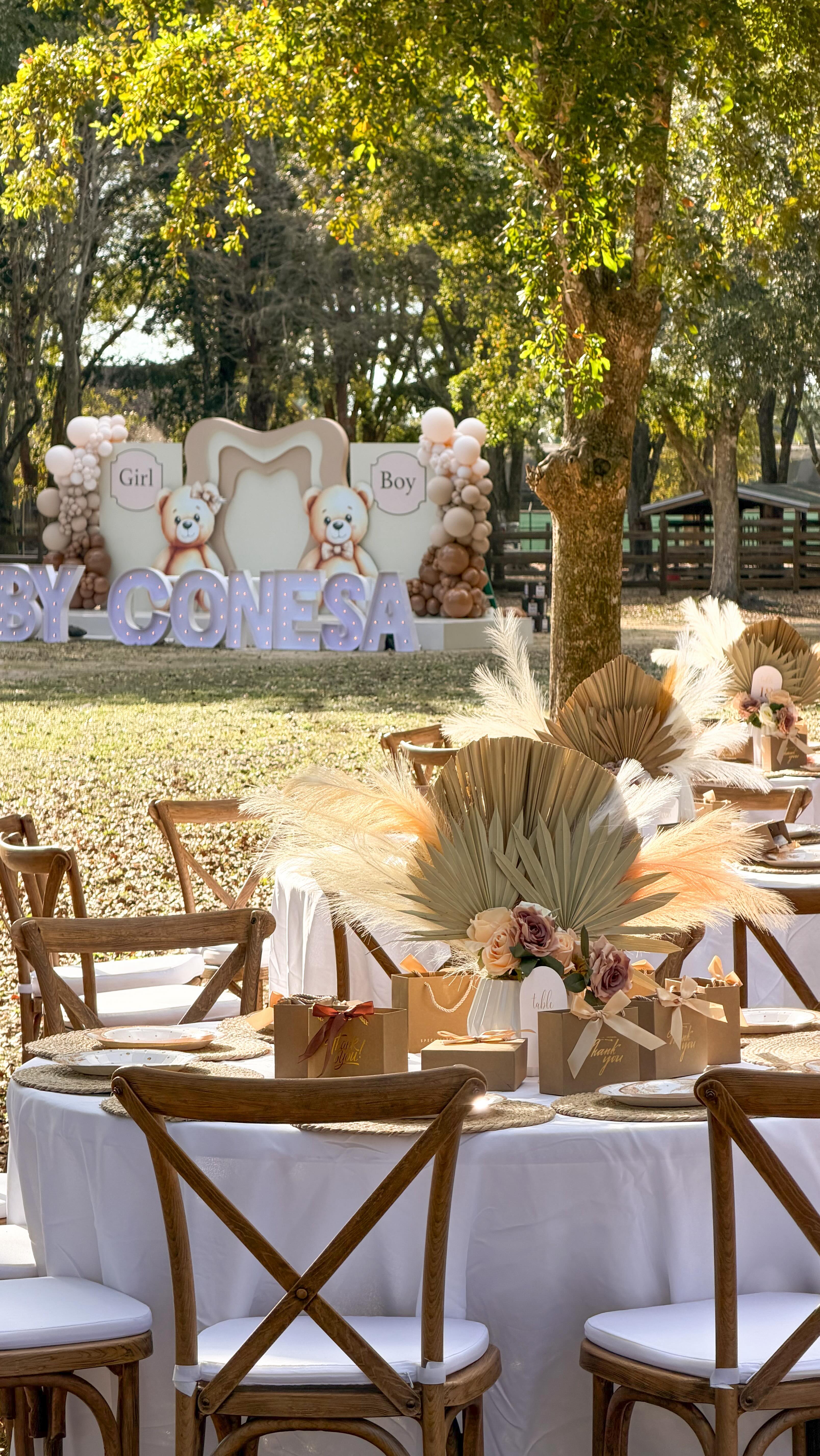 Beautiful Gender Reveal Package ✨ Everything you need to create an unforgettable celebration filled with love, excitement, and magical details.🍂🎉
.
.
.
#genderreveal #genderrevealparty #genderrevealideas #genderrevealmiami #miamigenderreveal