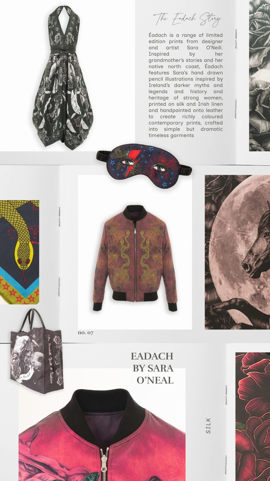 Loved working on this beautiful shoot for @eadachbysaraoneill
Sara is an incredible artist creating textile prints inspired by her grandfather’s stories of the North Coast of Ireland — and the detail in every piece is just unreal 💫
This collection is printed on gorgeous silk, and photographing it was such a dream.
📸 Ghost mannequin + product photography by me
You can see my work featured across the Eadach website, head to their profile @eadachbysaraoneill
#productphotography #ghostmannequinphotography #northernirelandphotographer #commercialphotography #brandphotography