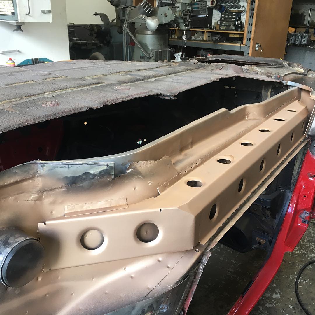 Longitudinal reinforcement #porsche911 #burnhamperformance