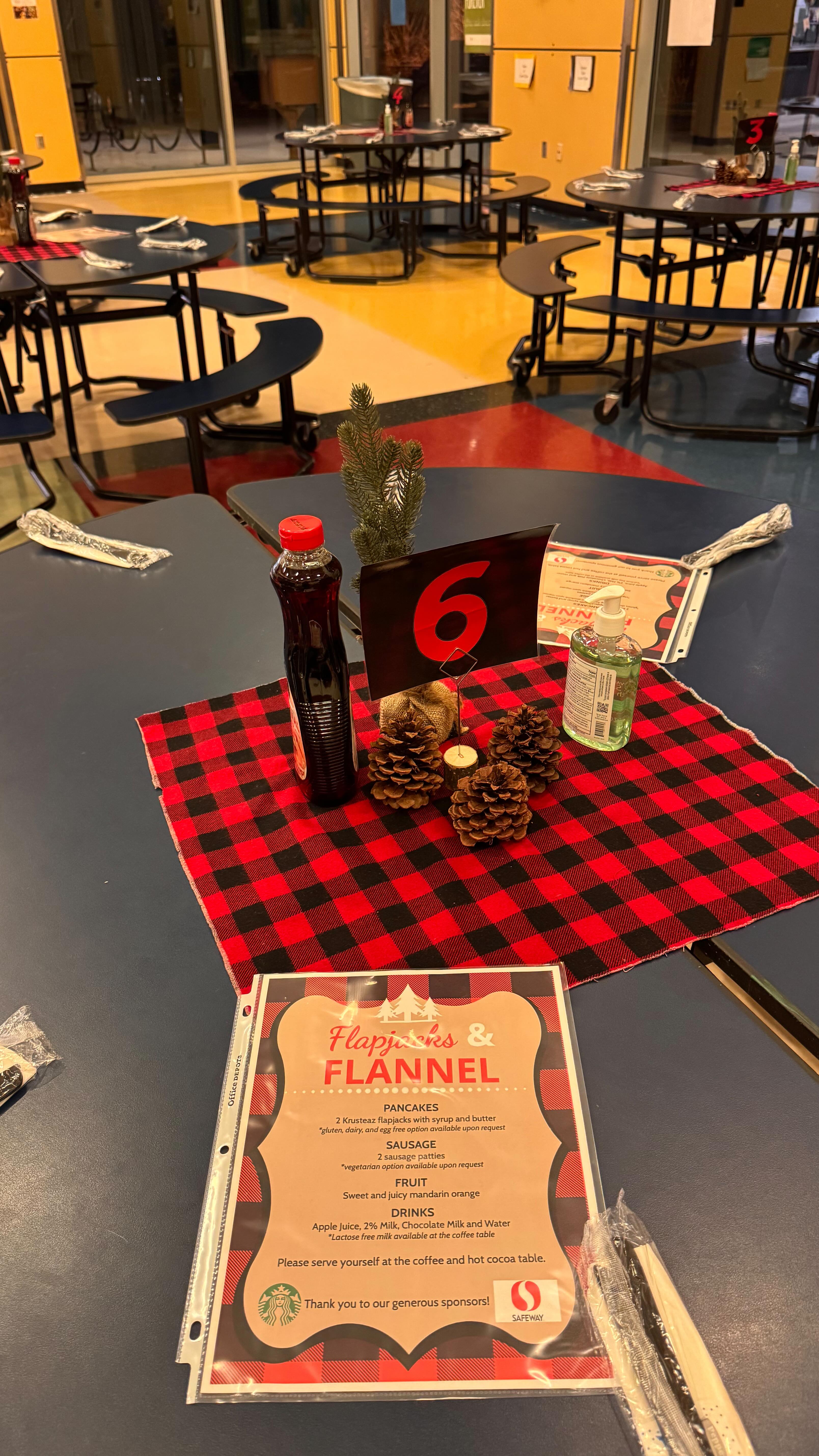 What an amazing Pancake Breakfast! Thanks to everyone who came, our parent and student volunteers, and the wonderful committee who worked so hard to put everything together. It was a great morning of flapjacks, flannel, and friends! ๐ฅ๐ฅฐ