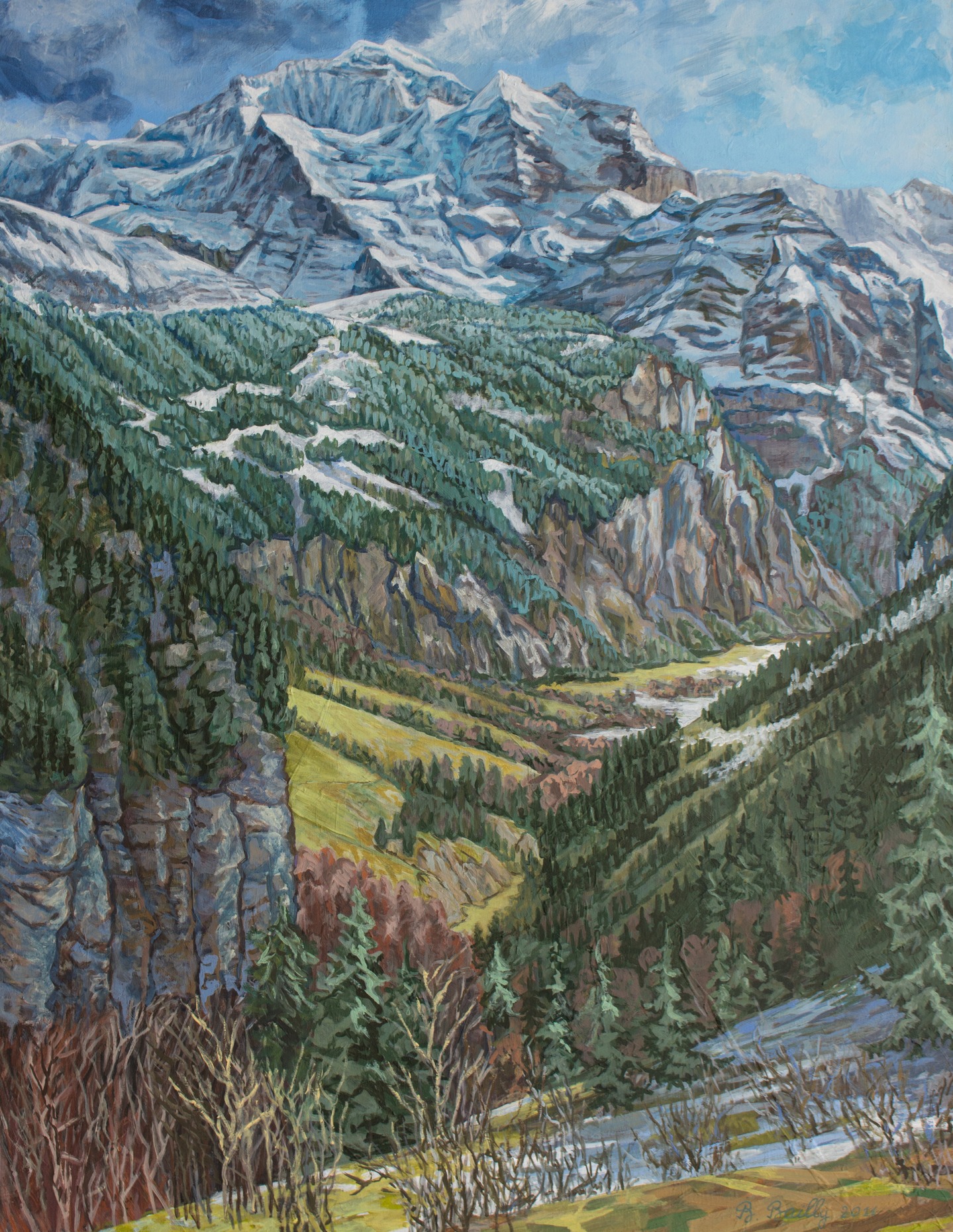 «SPIRIT OF THE ALPS»
mon nouveau site www.bernardbailly.ch
Exposition annuelle de la Guilde des peintres de la montagne GSBM
Salle de congrès de Grindelwald
Du 31 juillet au 23 août 2026