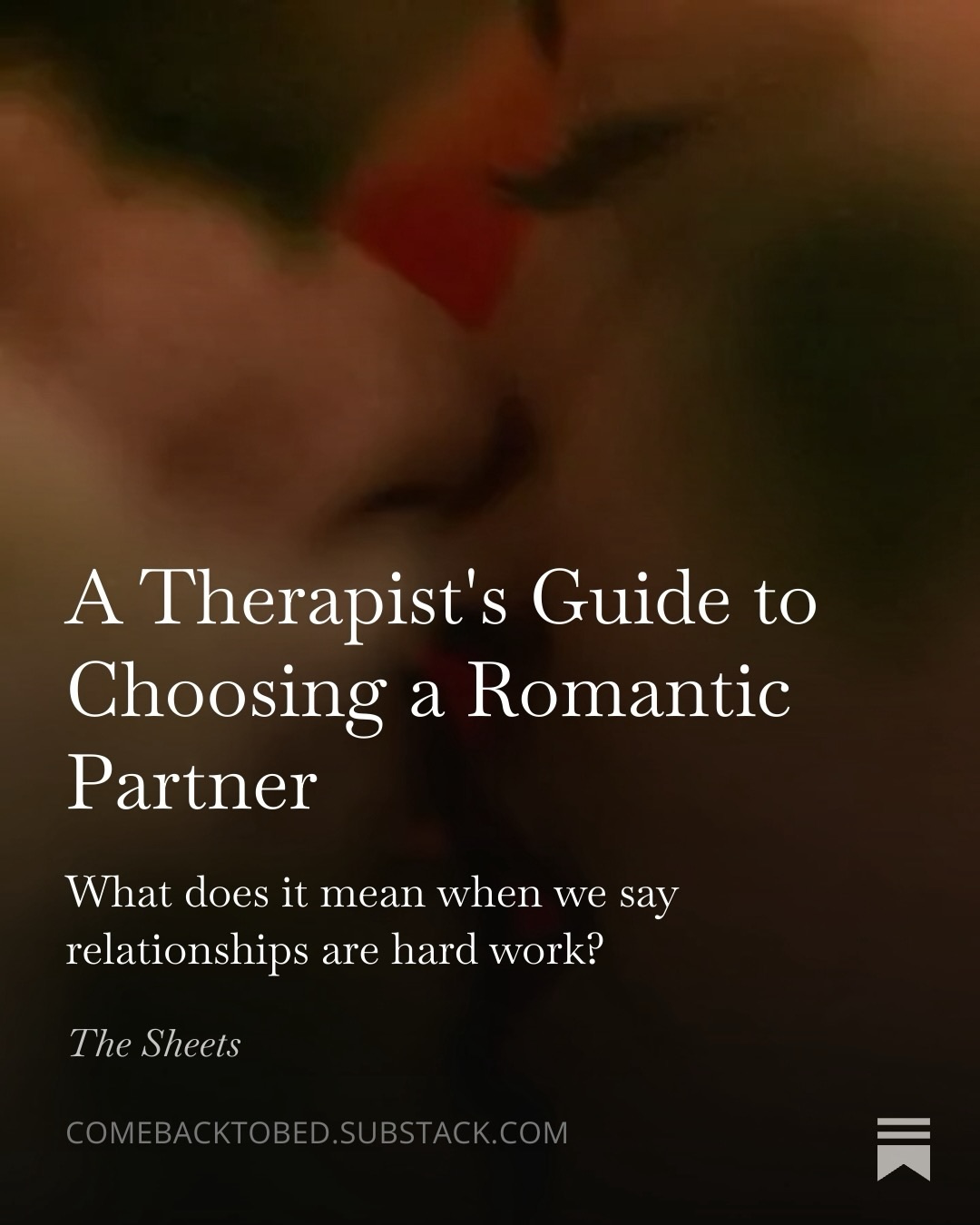My two cents about the secret sauce that can make or break romantic longterm relationships. Take what helps and leave what doesn’t
Subscribe to my substack for my sweet musings right into your inbox 💌