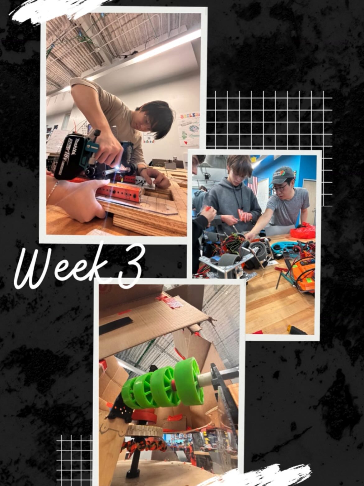 A quick recap of Build season Week 3!! Having fun prototyping and building our chasis bot. #frc #energyheroes #explore #fyp