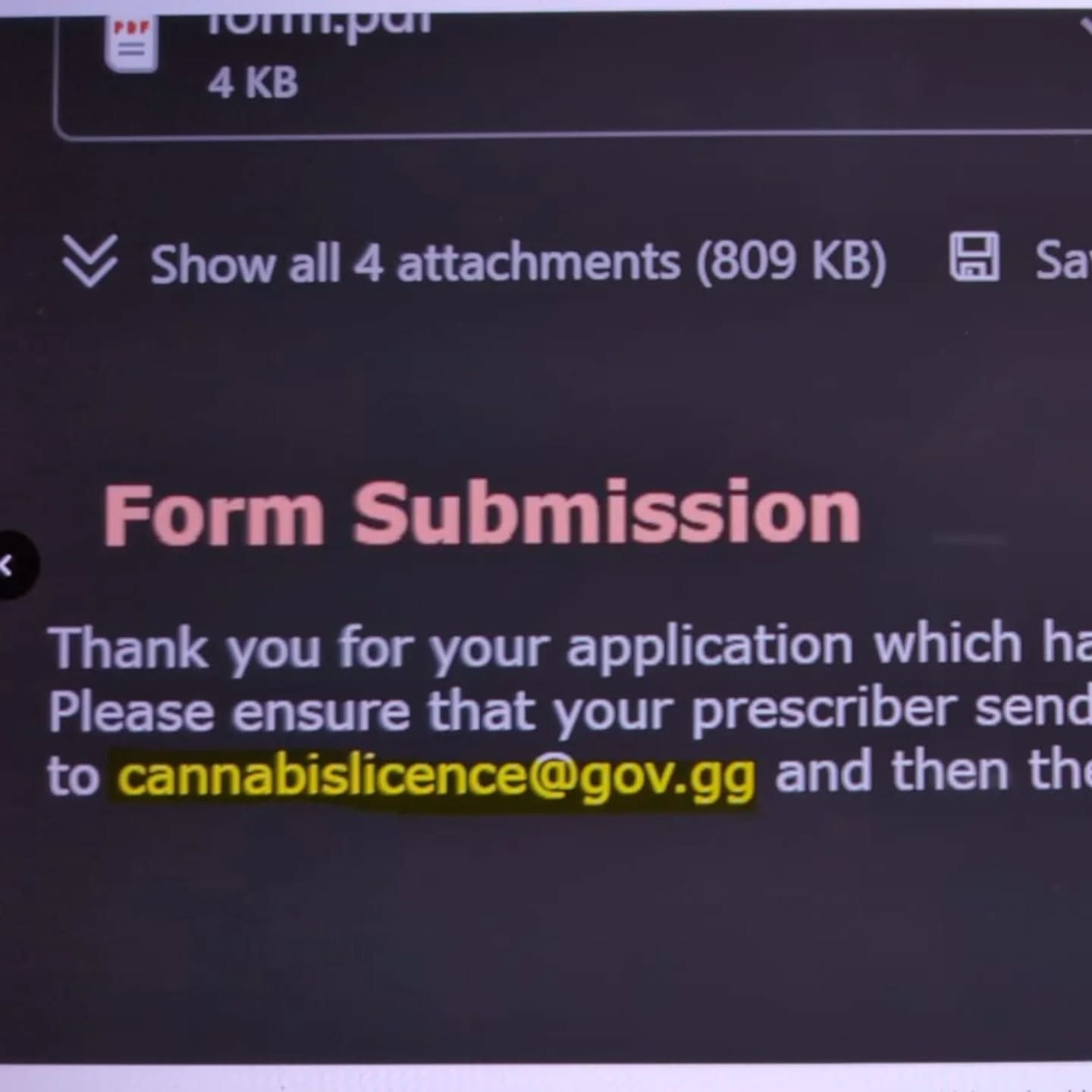 This evening I completed my application for the new Animal Activity Licence that I need to continue my business here in Guernsey.
The image is a snip of the email response I got from our Government.
I wonder what licence I will actually receive. Either way I will be smiling 😁😁😁
