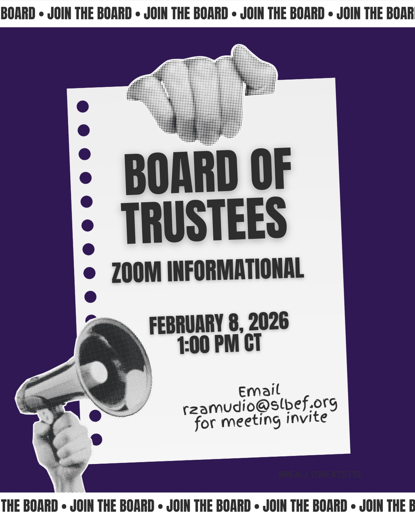 Calling all alumni brothers! The Sigma Lambda Beta Education Foundation has three At Large Board of Trustees positions open.
Join us for an informational Zoom session on Sunday, February 8 at 1:00 PM CT. Please email rzamudio@slbef.org to receive the meeting invite. Fuel the light. Make a difference. #FuelingTheLight #SLBEF #SLB1986