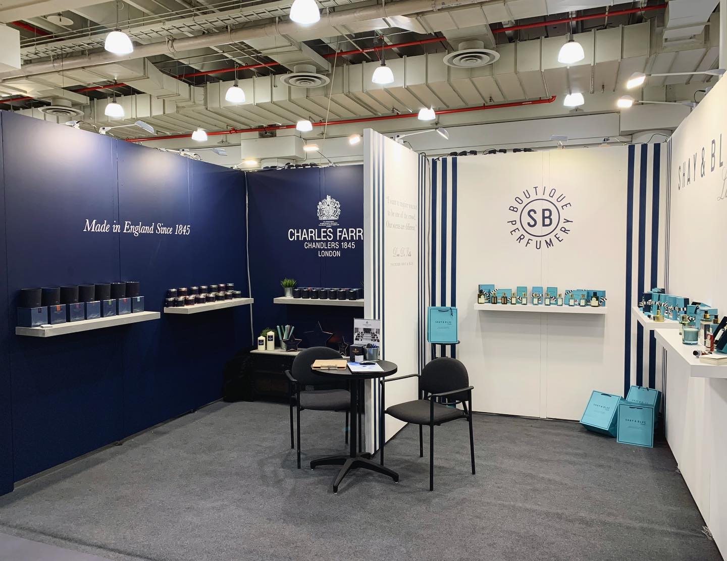 #tradeshow #tradeshowdisplay #tradeshowbooth #displayservices #mkdisplays #charlesfarris #shayandblue #nynow #javitscenter #nyc